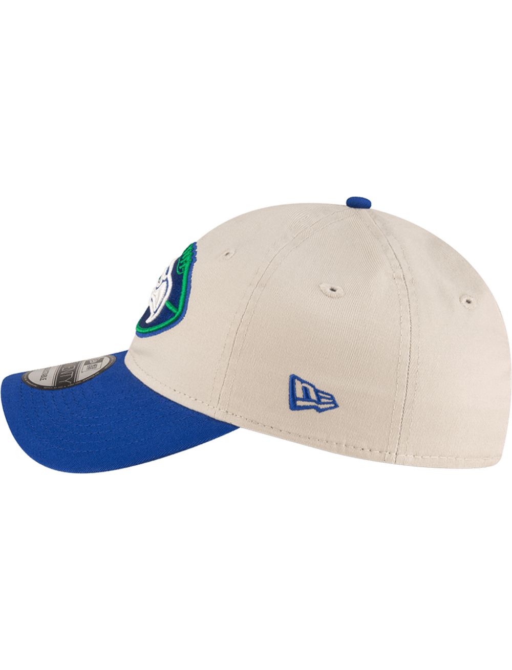 Seattle Seahawks New Era NFL 24 Sideline Historic 9TWENTY Strapback Hat - Stone