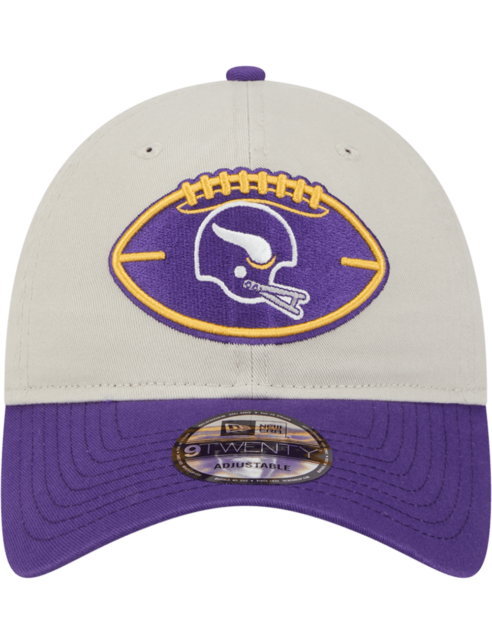 Minnesota Vikings New Era NFL 24 Sideline Historic 9TWENTY Strapback Hat