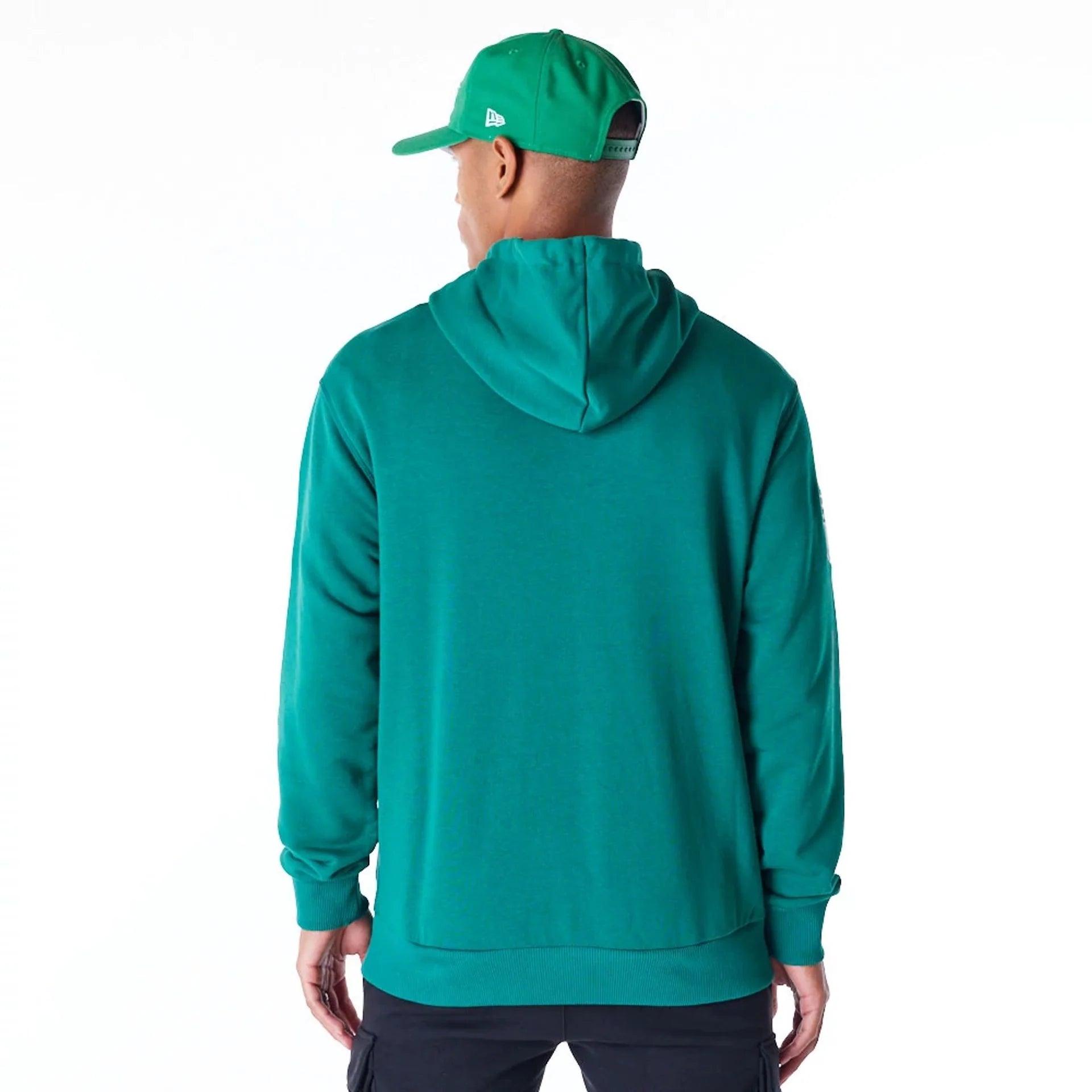 New York Jets New Era NFL Patched Oversized Hoodie Jumper - Green