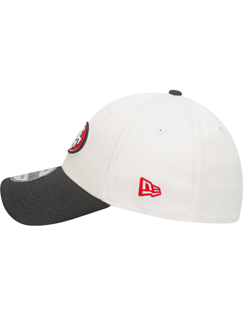 San Francisco 49ers New Era NFL Team 2T 39THIRTY Stretch-Fit Hat - Chrome