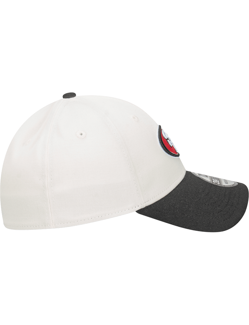 San Francisco 49ers New Era NFL Team 2T 39THIRTY Stretch-Fit Hat - Chrome