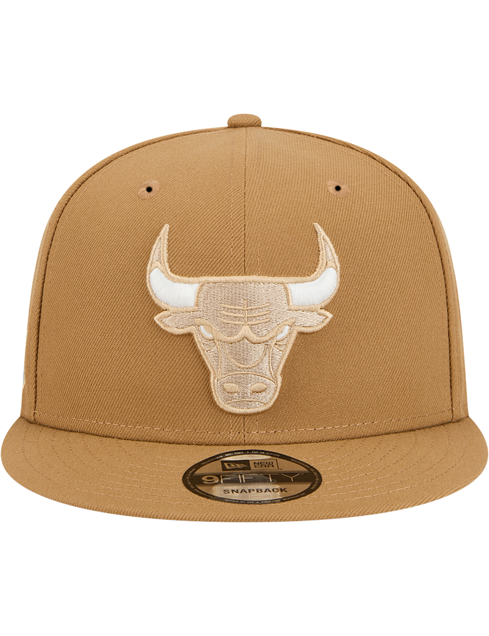 Chicago Bulls New Era NBA 24-25 City Edition 9FIFTY Snapback Hat - Camel