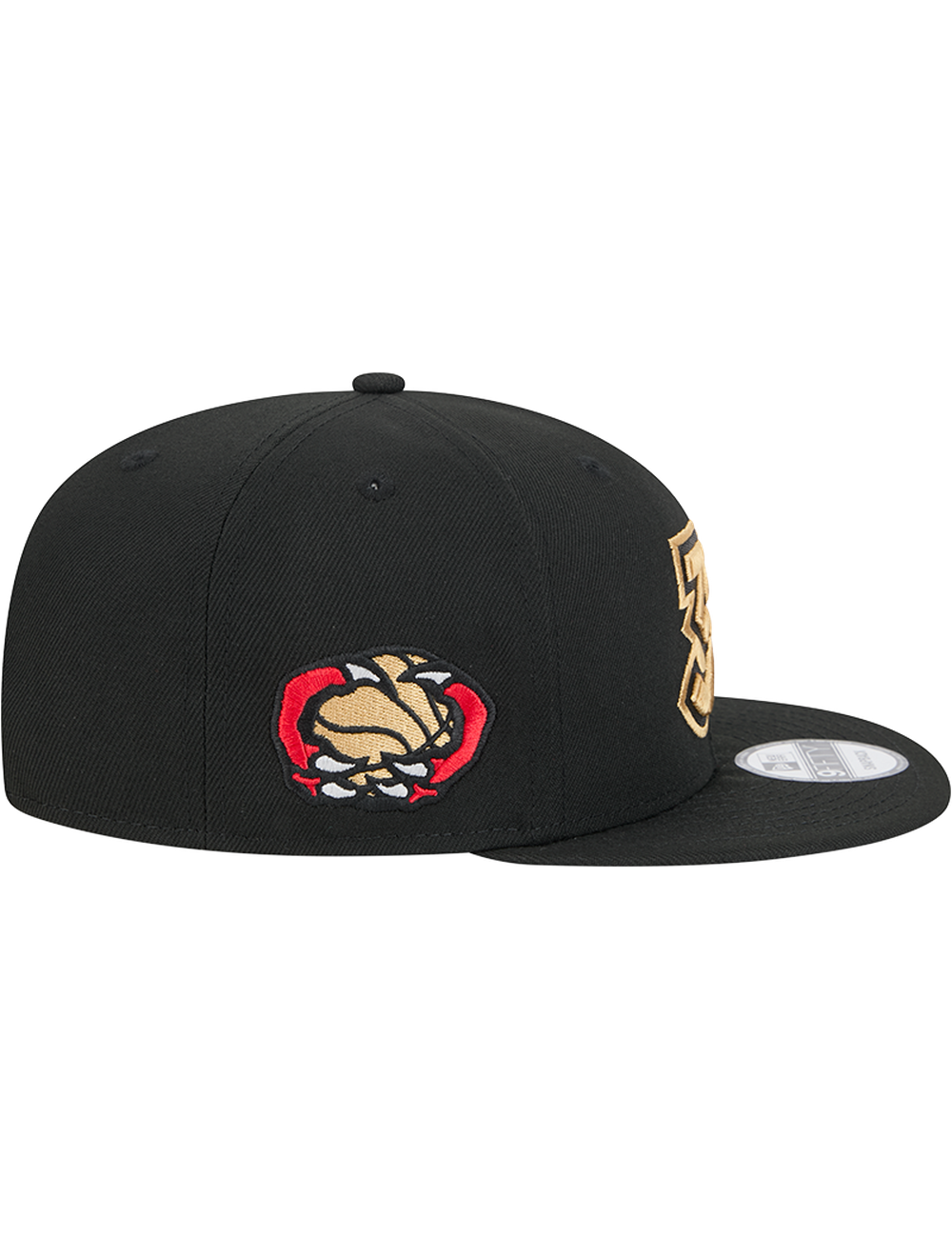 Toronto Raptors New Era NBA 24-25 City Edition 9FIFTY Snapback Hat - Black