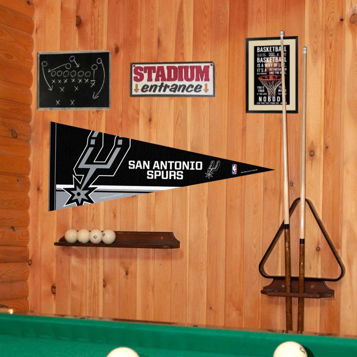 San Antonio Spurs Wincraft NBA 12" x 30" Premium Pennant