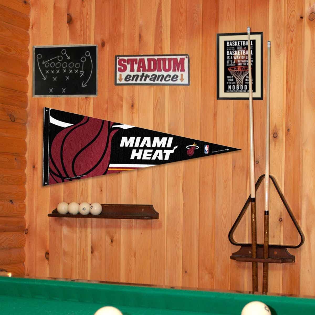 Miami Heat Wincraft NBA 12 x 30" Premium Felt Pennant