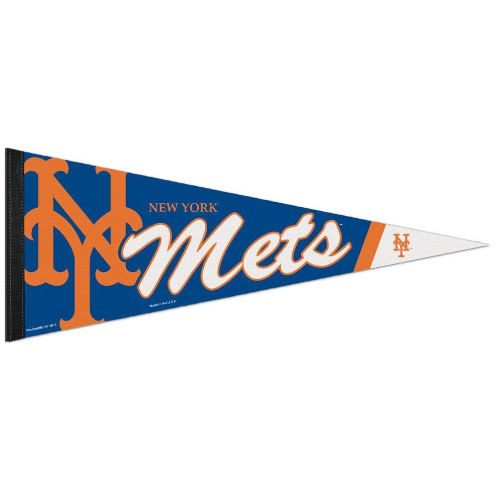 New York Mets Wincraft MLB 12 x 30" Premium Felt Pennant