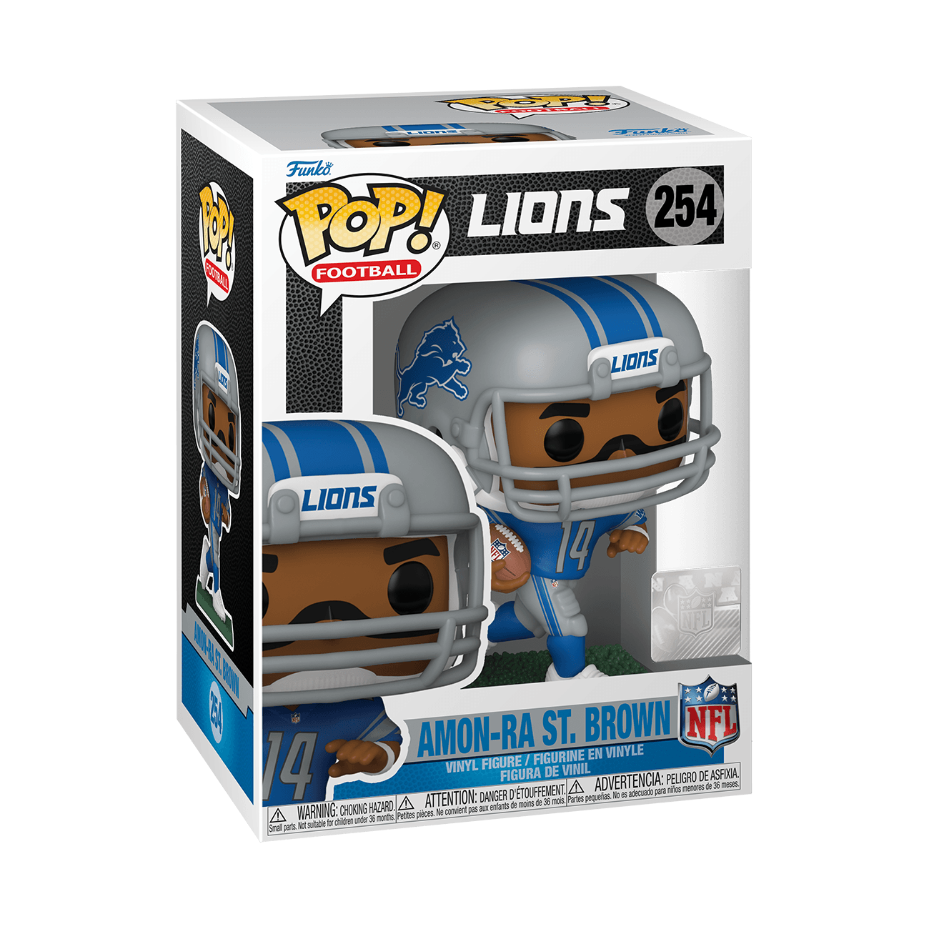 Amon-Ra St Brown Detroit Lions Funko NFL Pop Vinyl Figure - 254