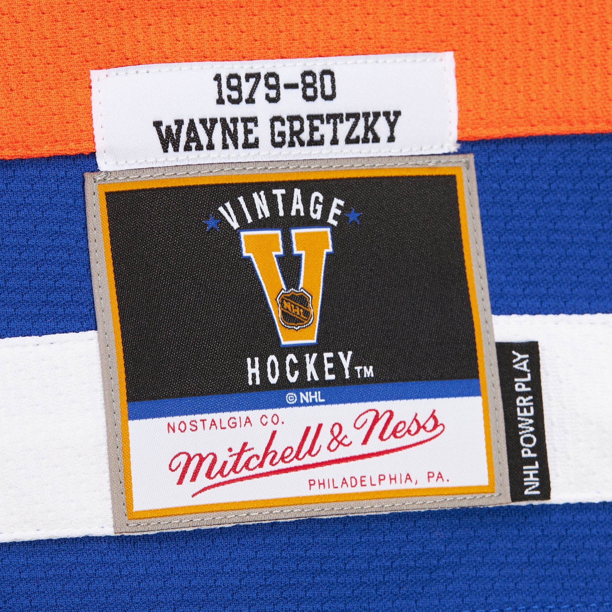 Wayne Gretzky Edmonton Oilers Mitchell & Ness NHL 79/80 Power Play Jersey