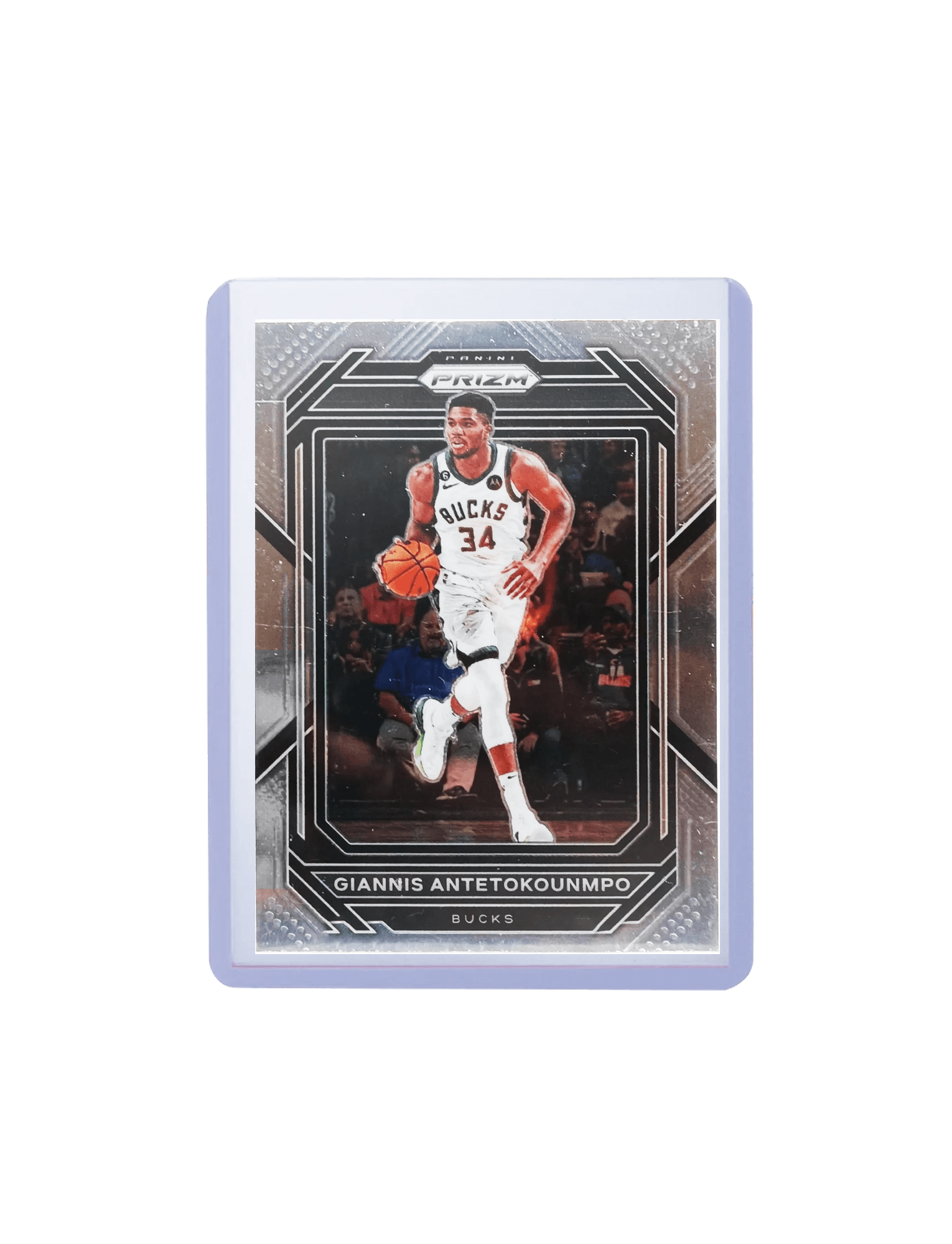 Giannis Antetokounmpo Milwaukee Bucks Panini NBA 22-23 Prizm 96 Base Card