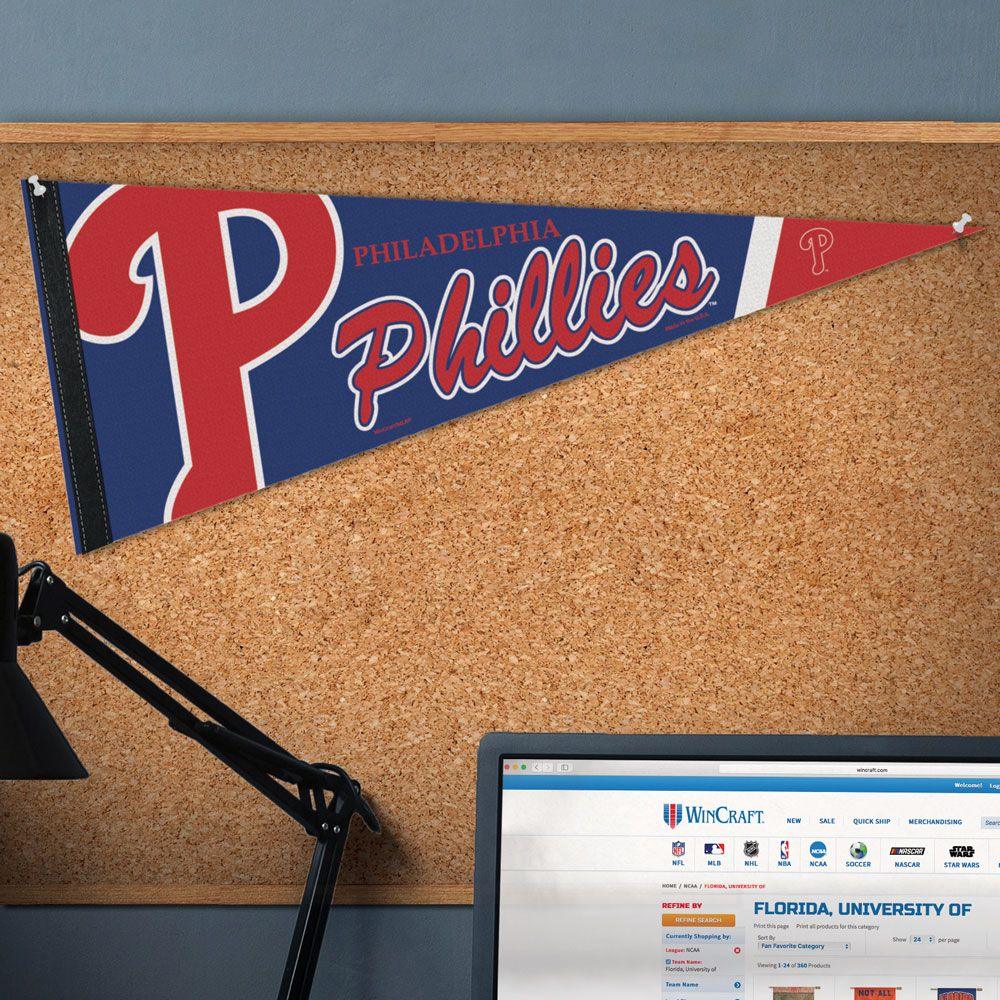 Philadelphia Phillies Wincraft MLB 12 x 30" Premium Felt Pennant