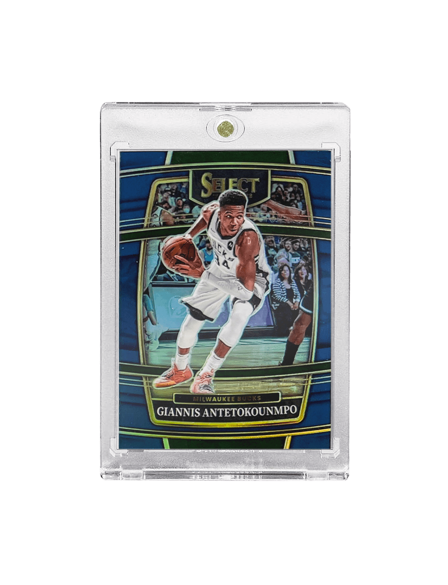 Giannis Antetokounmpo Milwaukee Bucks Panini NBA 21-22 Select 35 Silver Card