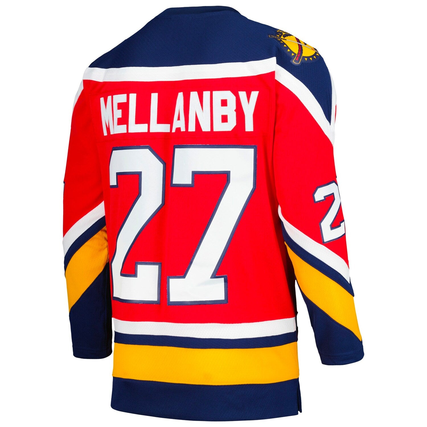 Scott Mellanby Florida Panthers Mitchell & Ness NHL 95-96 Blue Line Jersey - Red