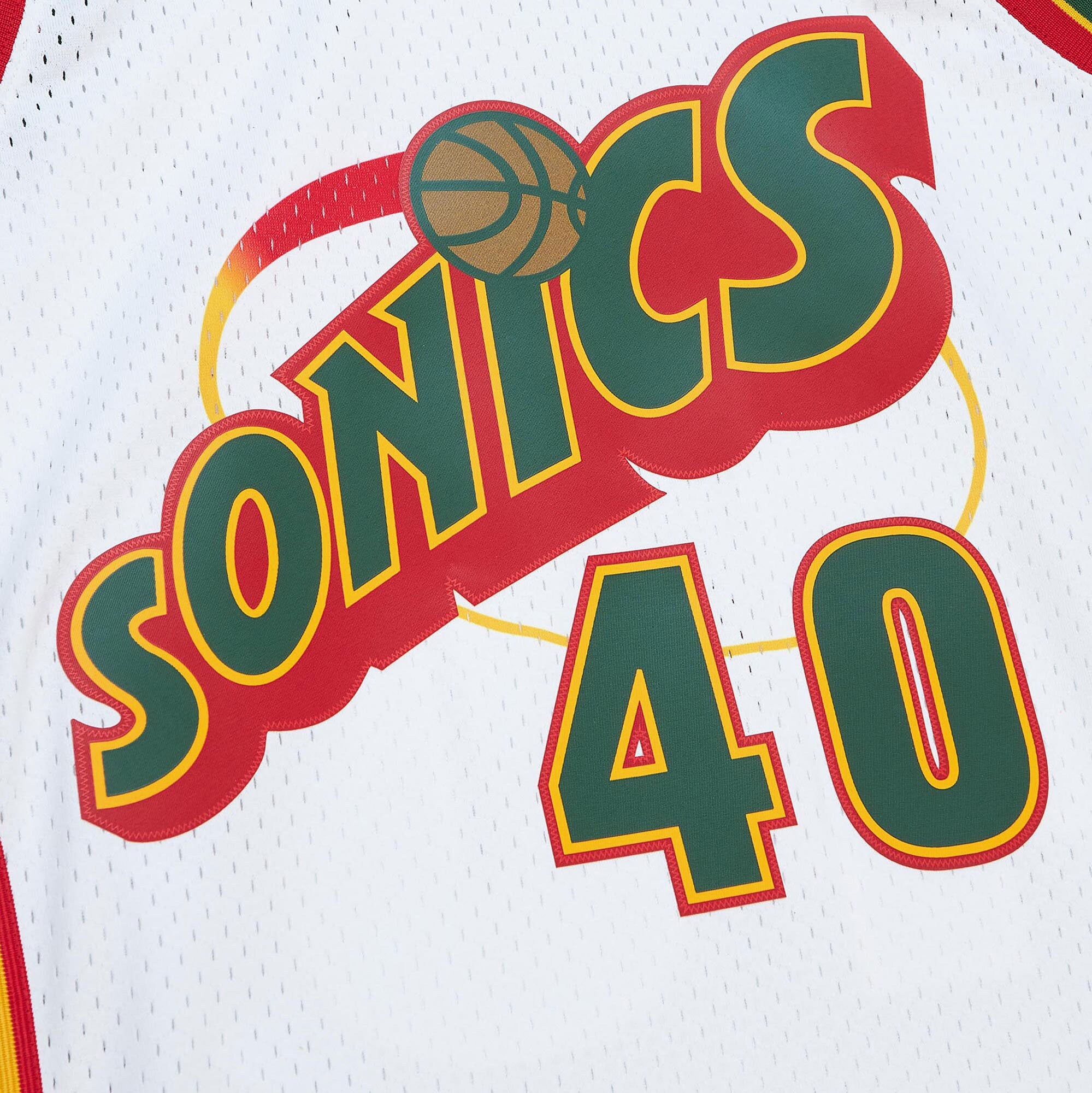 Shawn Kemp Seattle Supersonics Mitchell & Ness NBA 95-96 Swingman Jersey - White