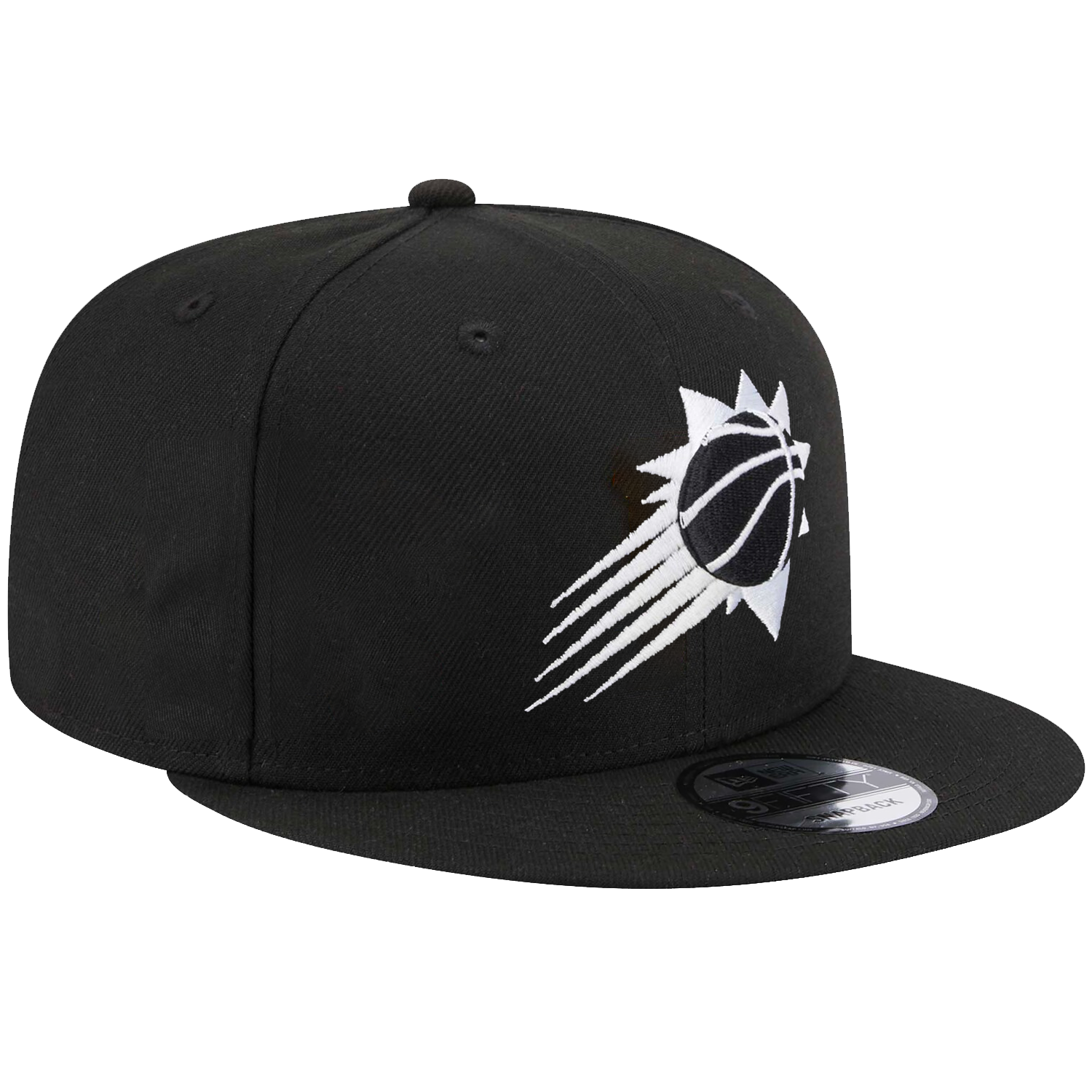 Phoenix Suns New Era NBA Black & White 9FIFTY Snapback Hat