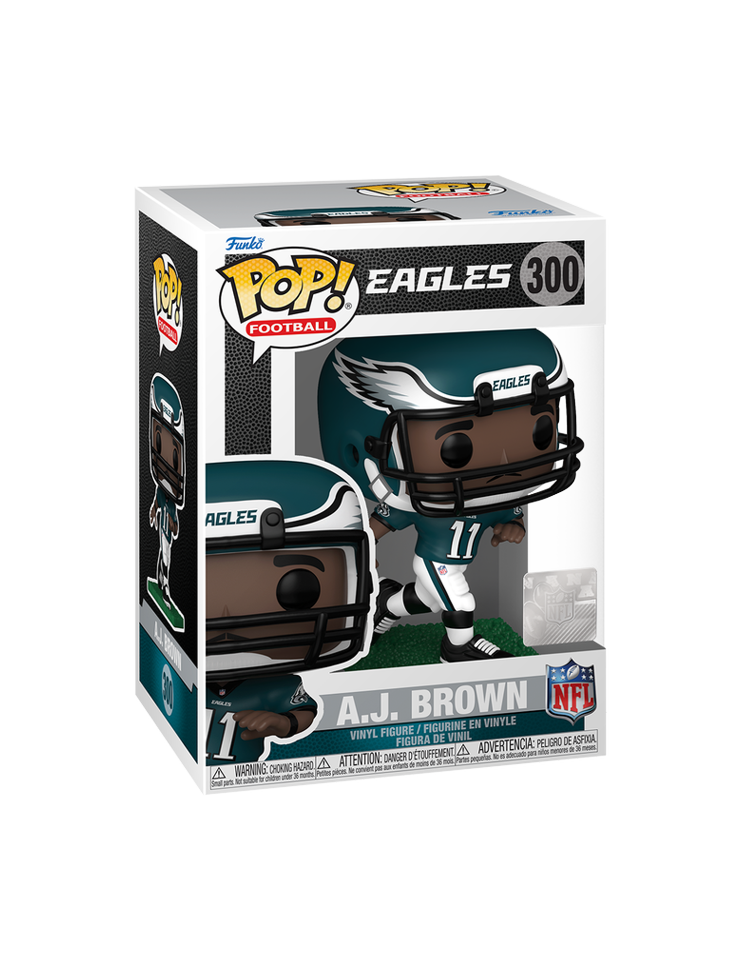 AJ Brown Philadelphia Eagles Funko NFL Pop Vinyl Figure - 300