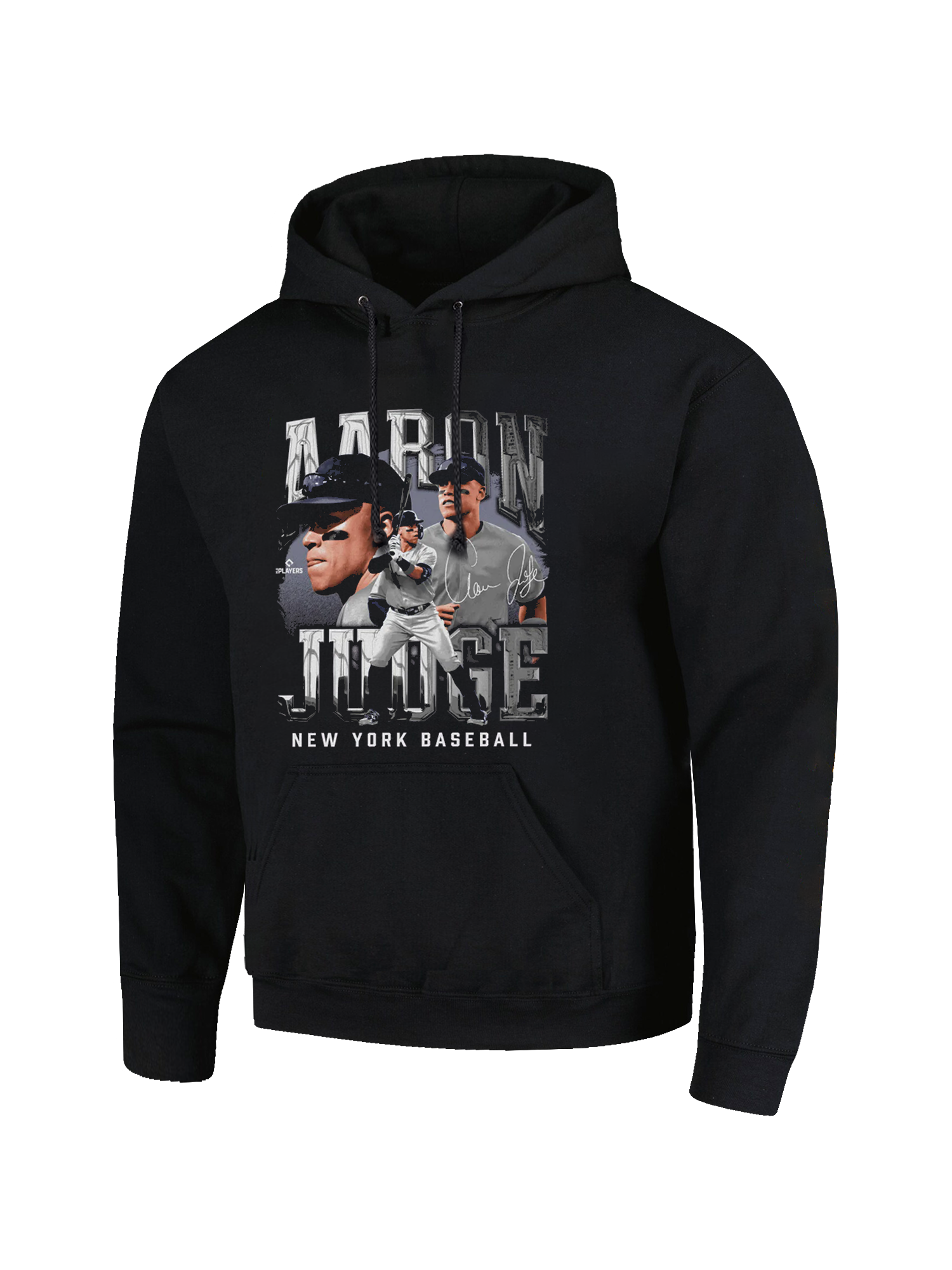 Aaron Judge New York Yankees 500 Level MLB Homage Hoodie Jumper - Black