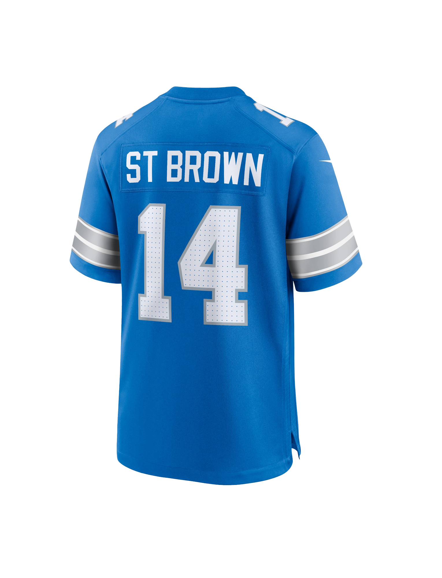 Amon-Ra St Brown Detroit Lions Nike NFL Game Jersey - Blue