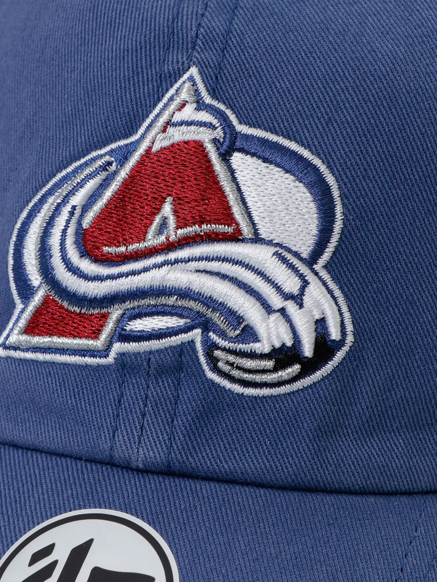 Colorado Avalanche '47 NHL Team Clean Up Strapback Hat - Timber Blue