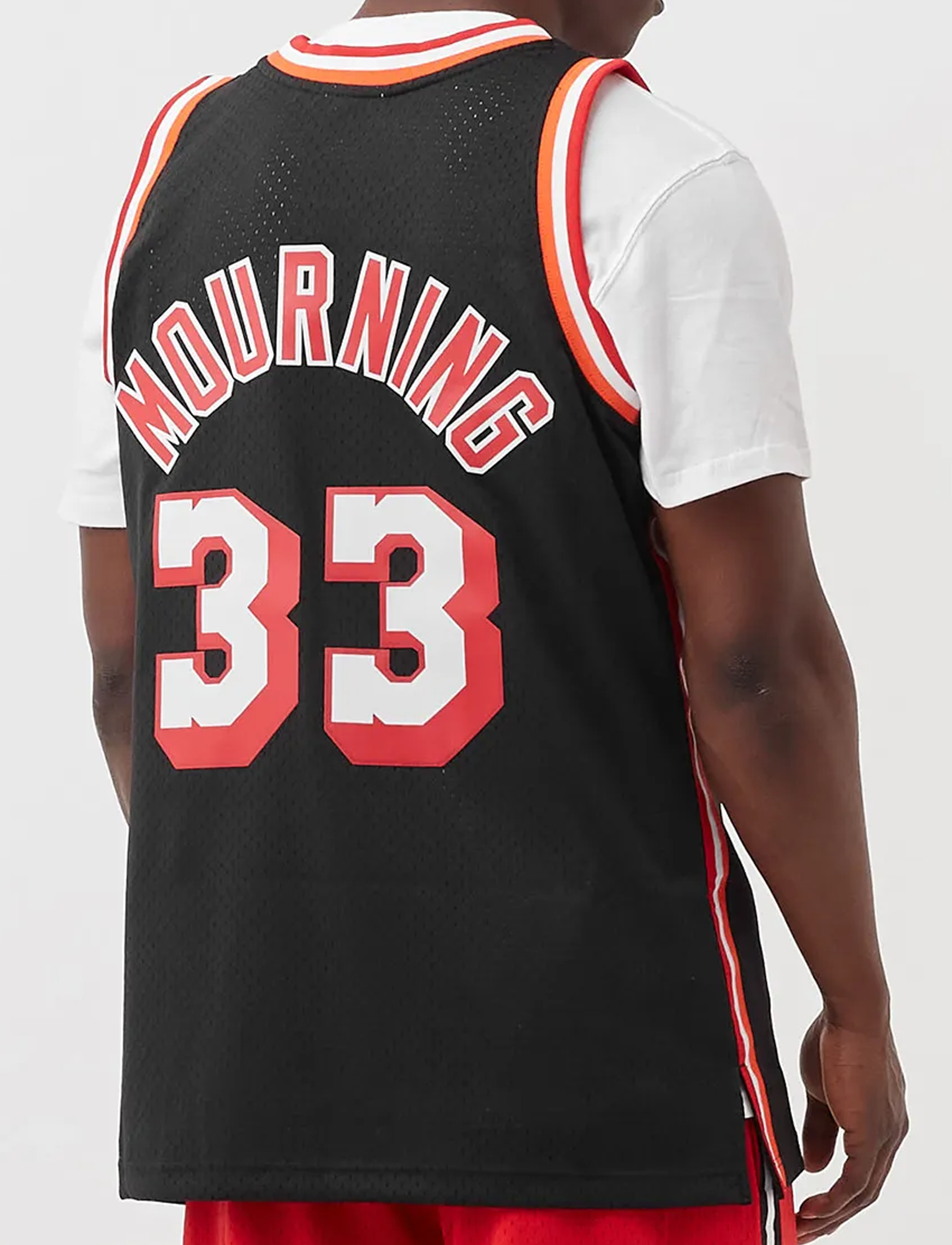 Alonzo Mourning Miami Heat Mitchell & Ness NBA 96-97 Swingman Jersey - Black