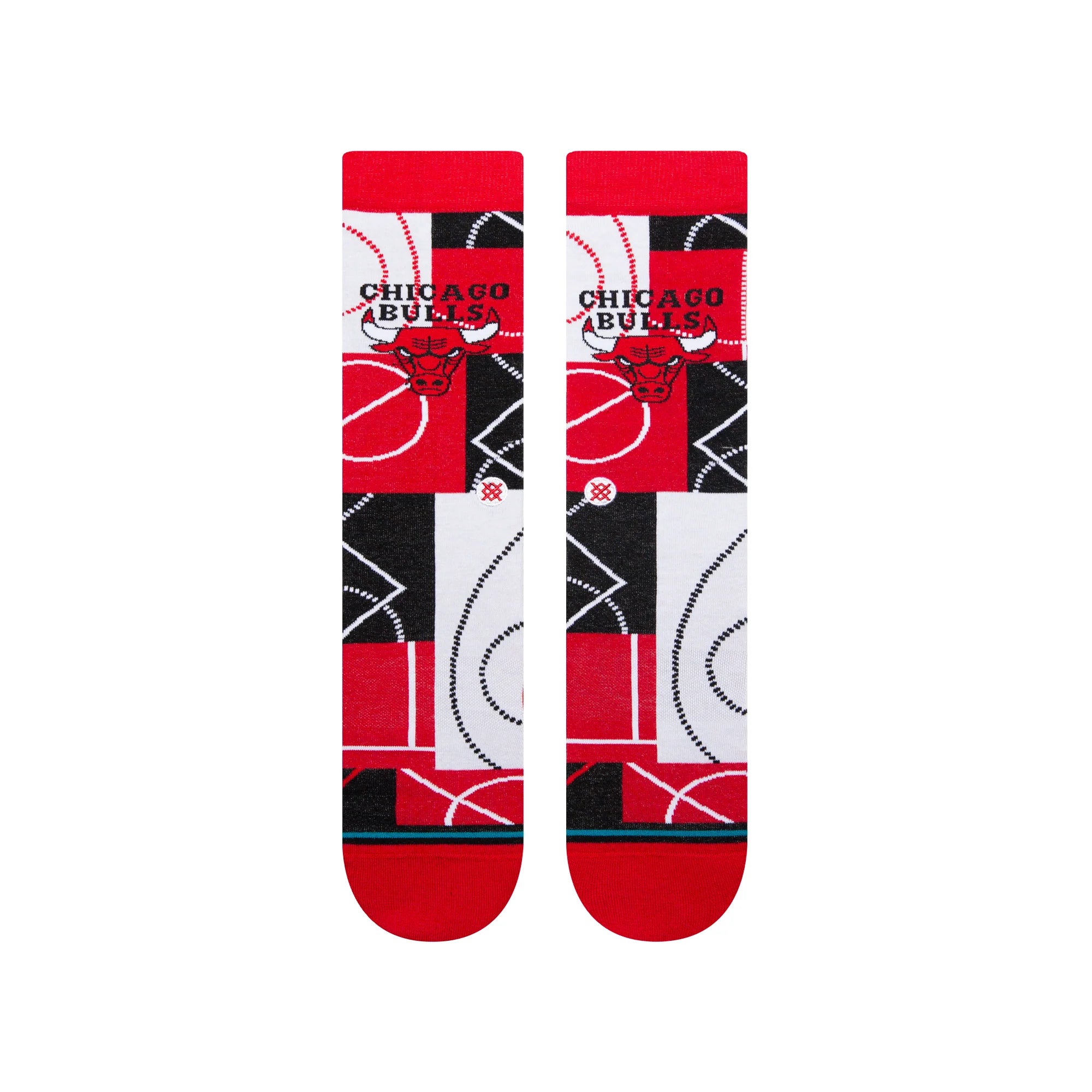 Chicago Bulls Stance NBA Zone Crew Socks - Red