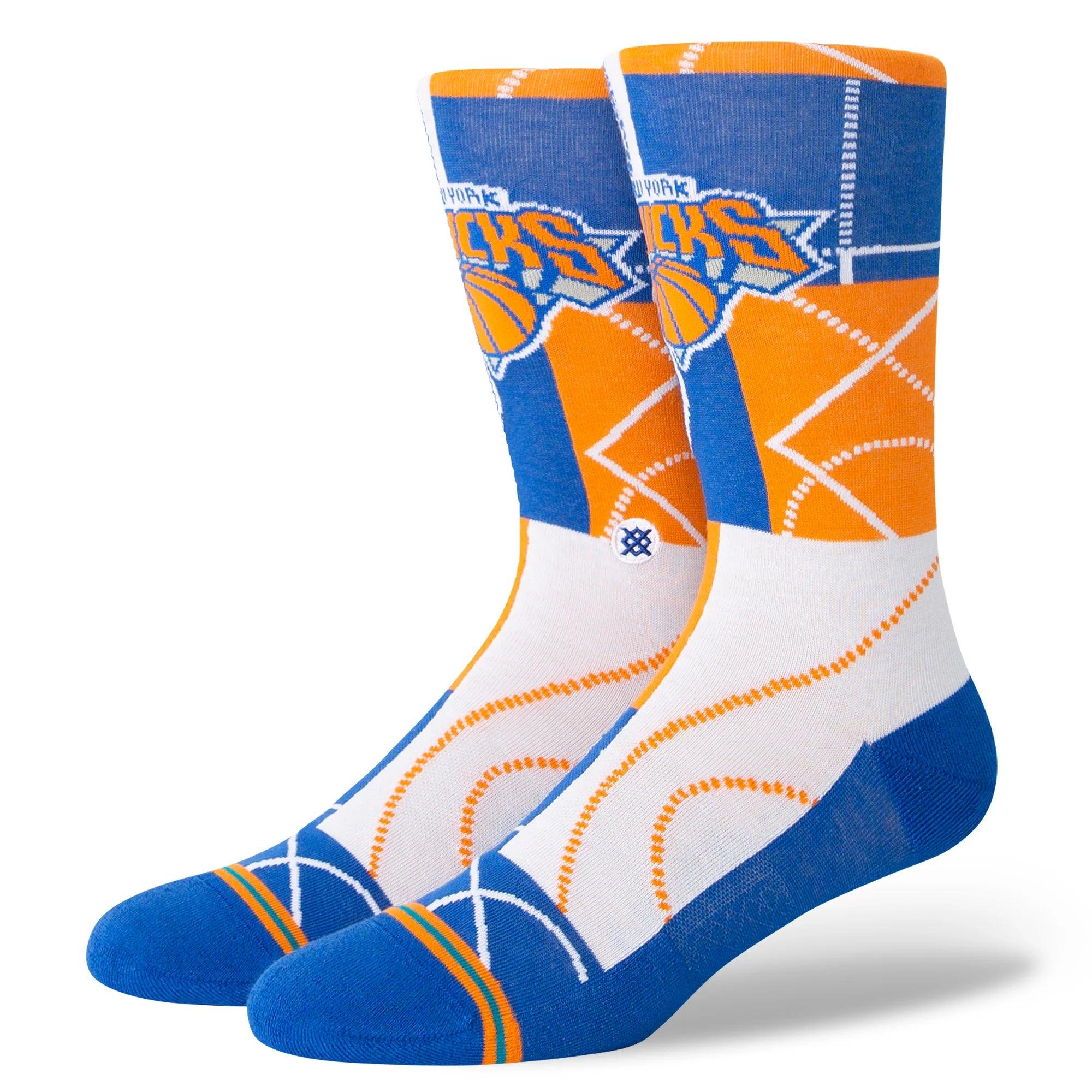 New York Knicks Stance NBA Zone Crew Socks - Blue