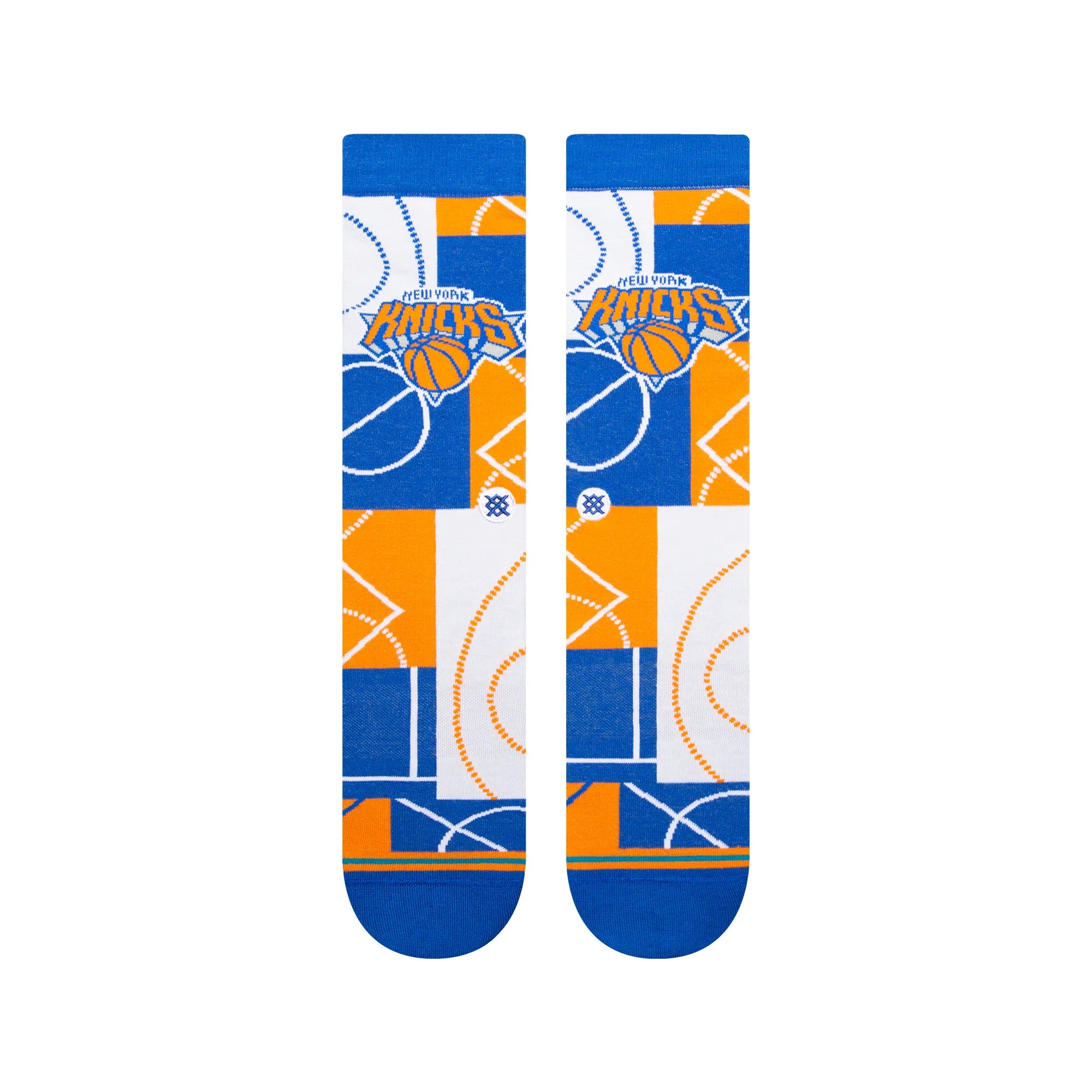 New York Knicks Stance NBA Zone Crew Socks - Blue