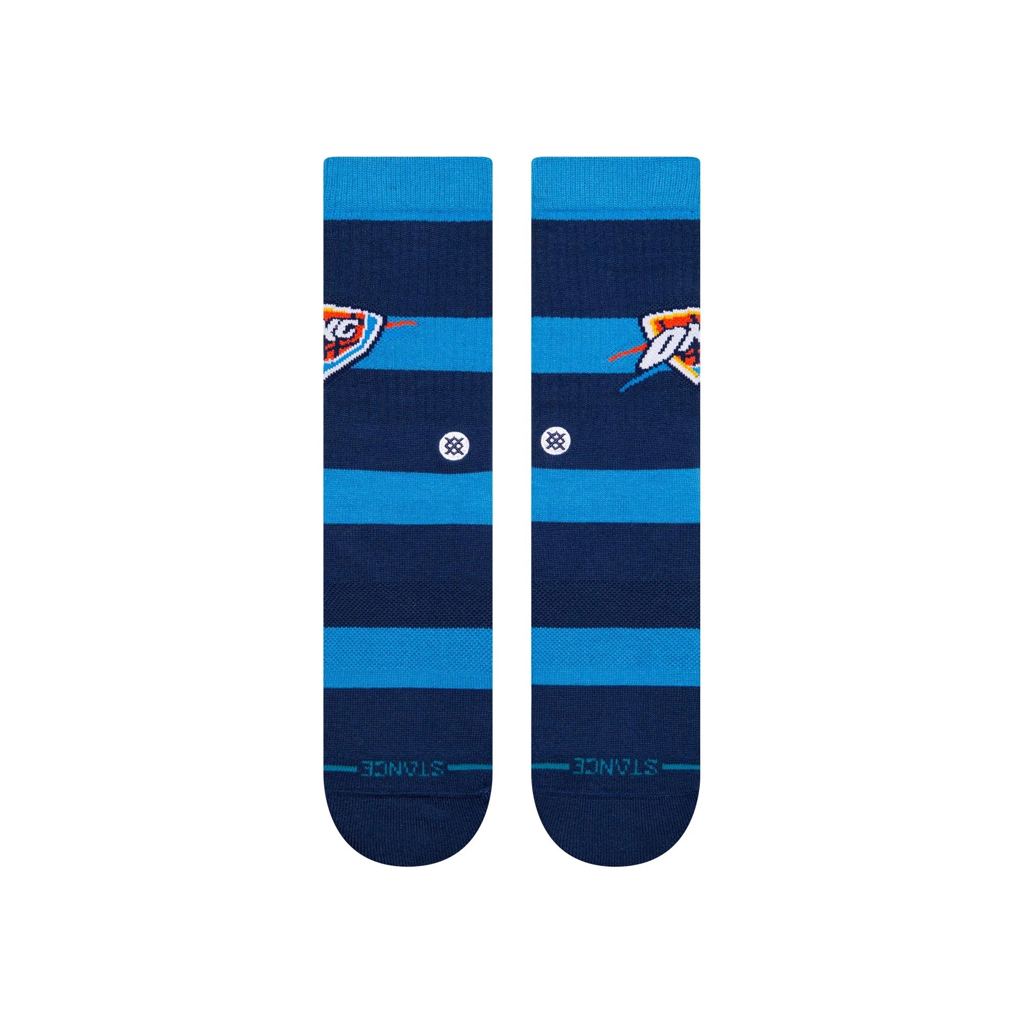 Oklahoma City Thunder Stance NBA Team Prep Crew Socks