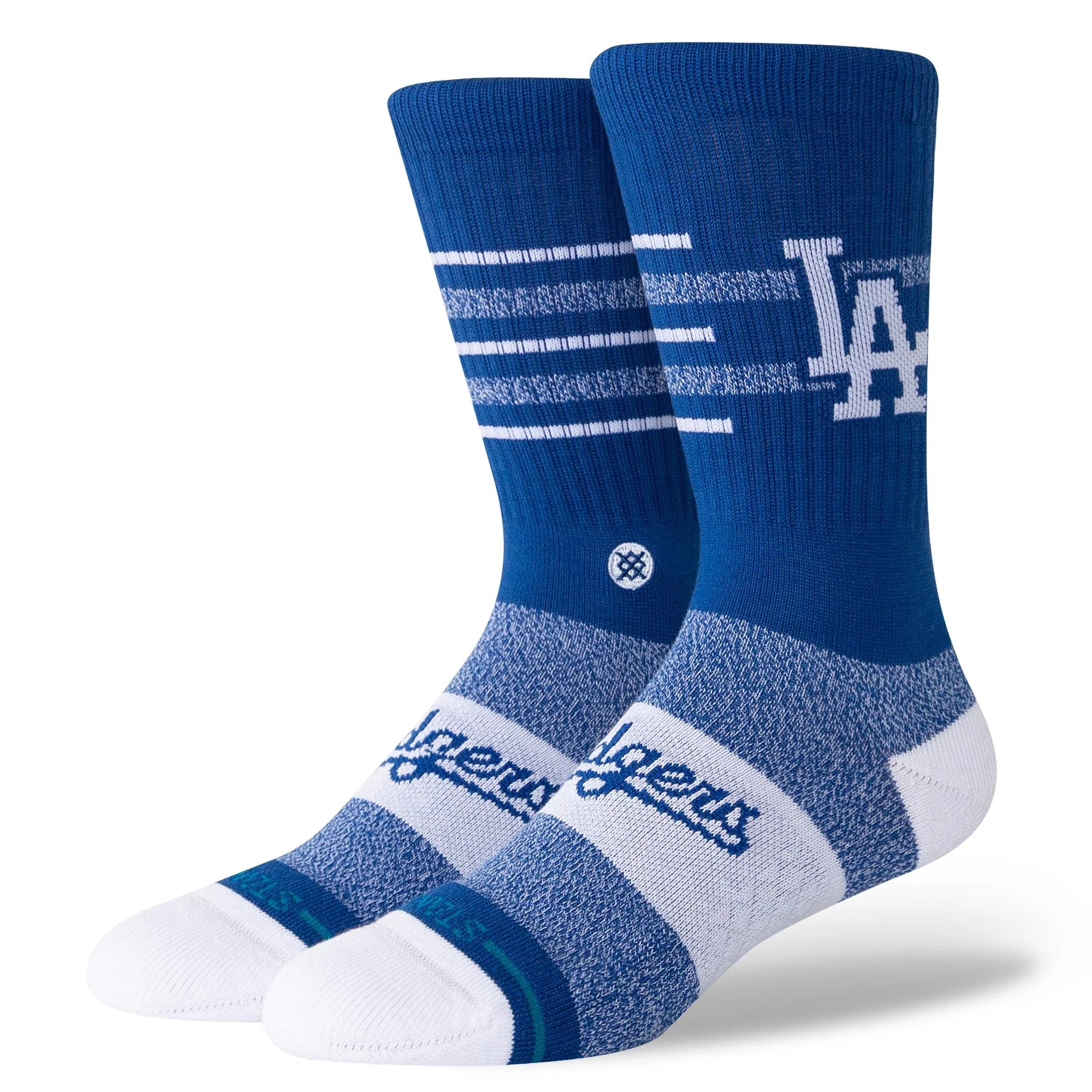 Los Angeles Dodgers Stance MLB Closer Crew Socks - Blue