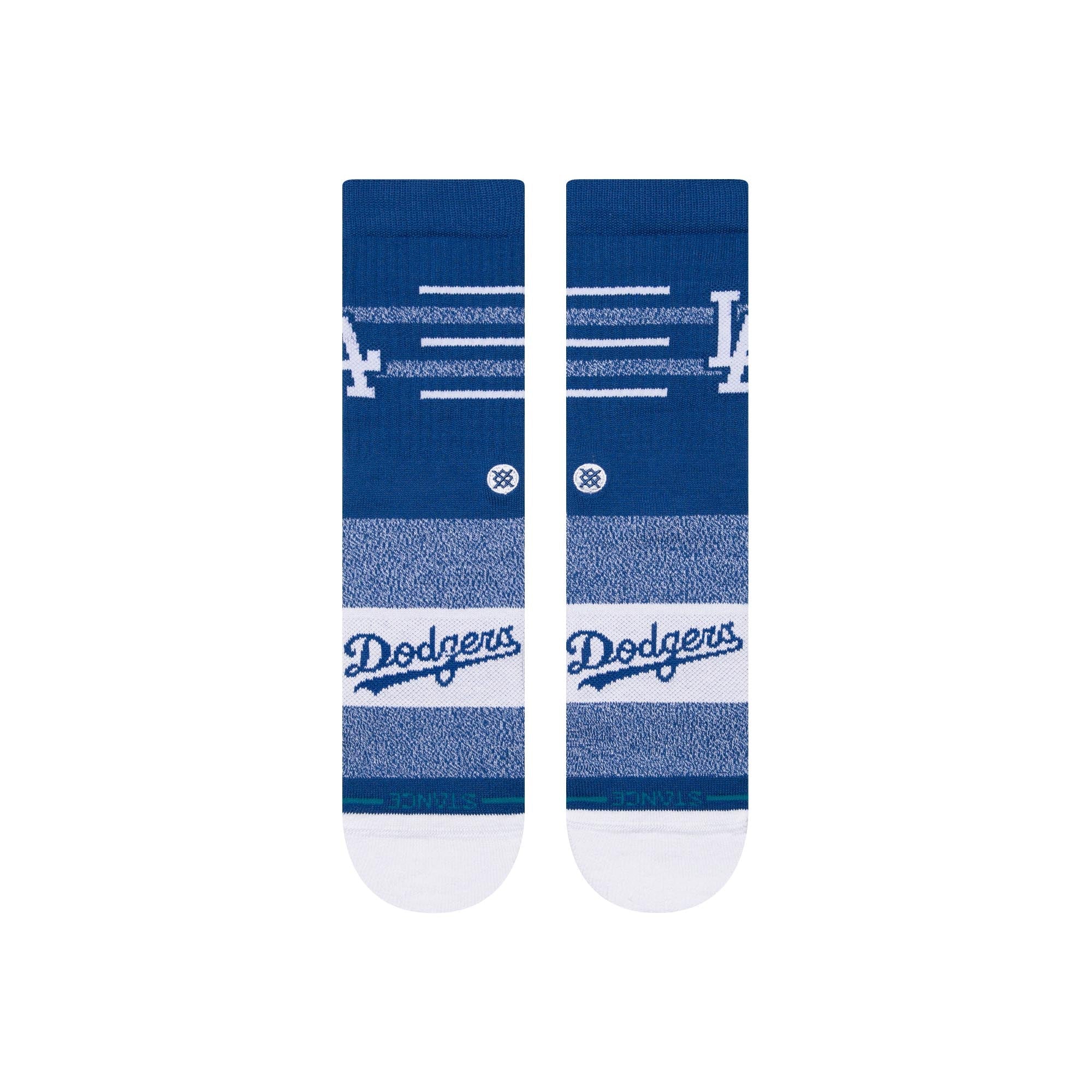 Los Angeles Dodgers Stance MLB Closer Crew Socks - Blue