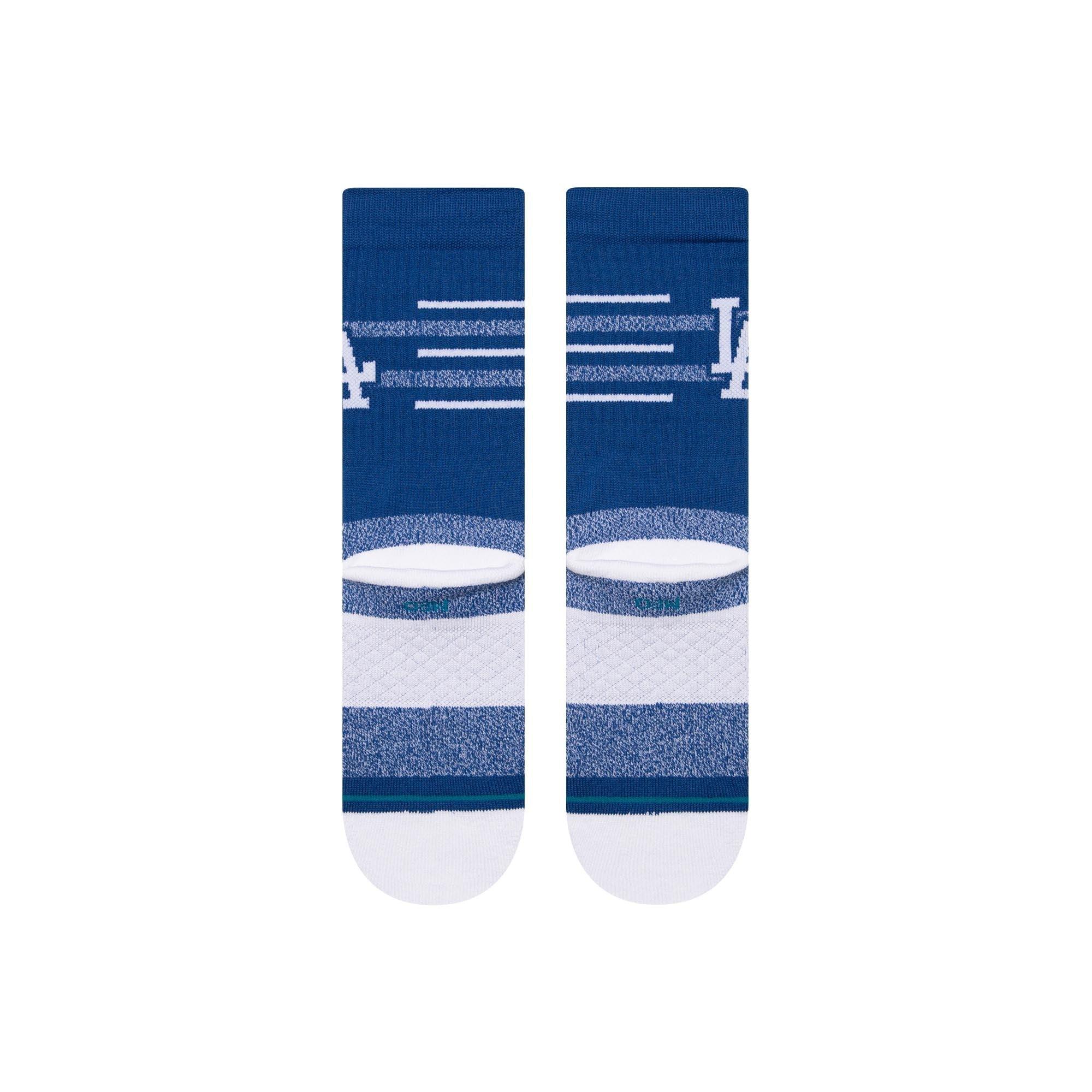 Los Angeles Dodgers Stance MLB Closer Crew Socks - Blue