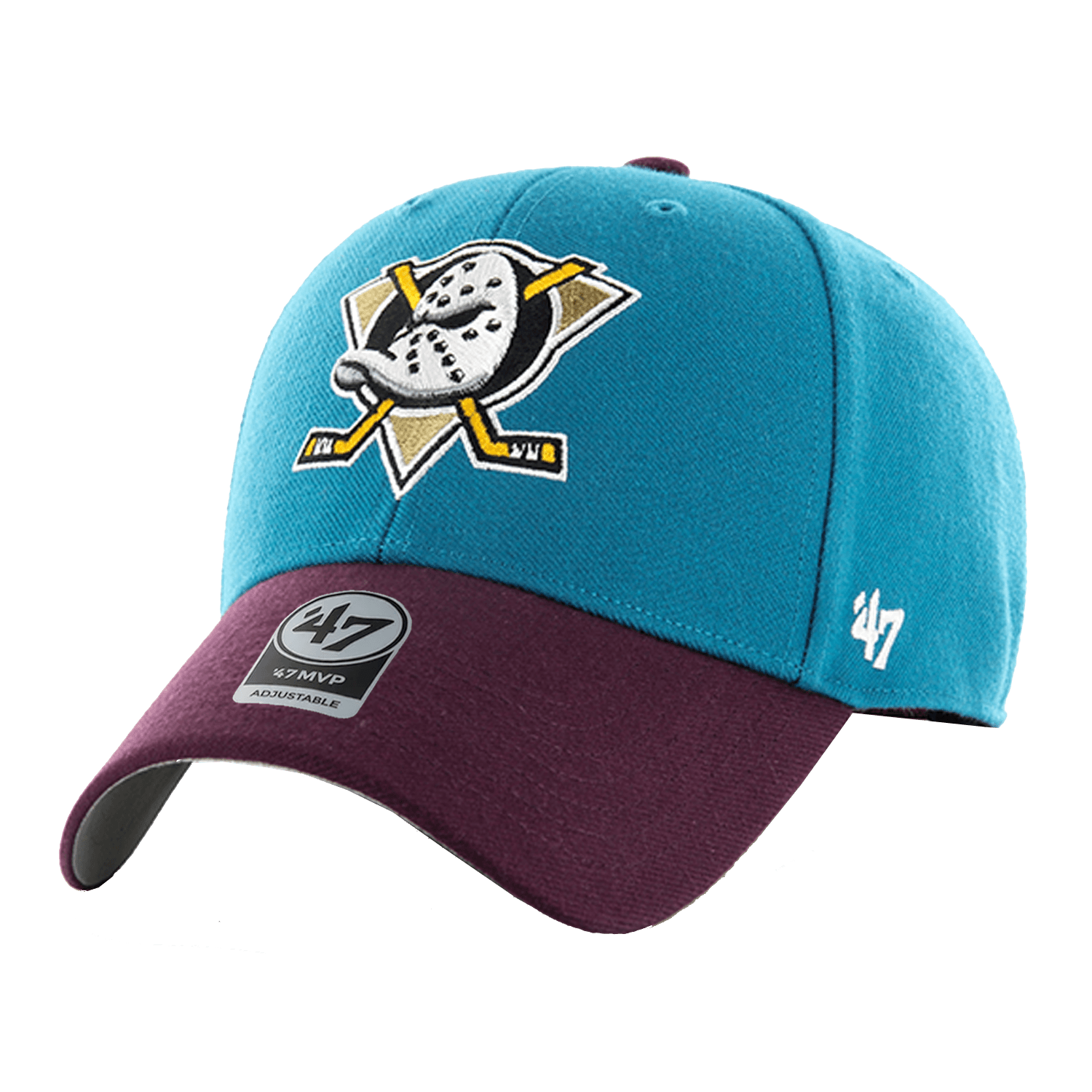 Anaheim Mighty Ducks '47 NHL 2T Inaugural '47 MVP Snapback Hat