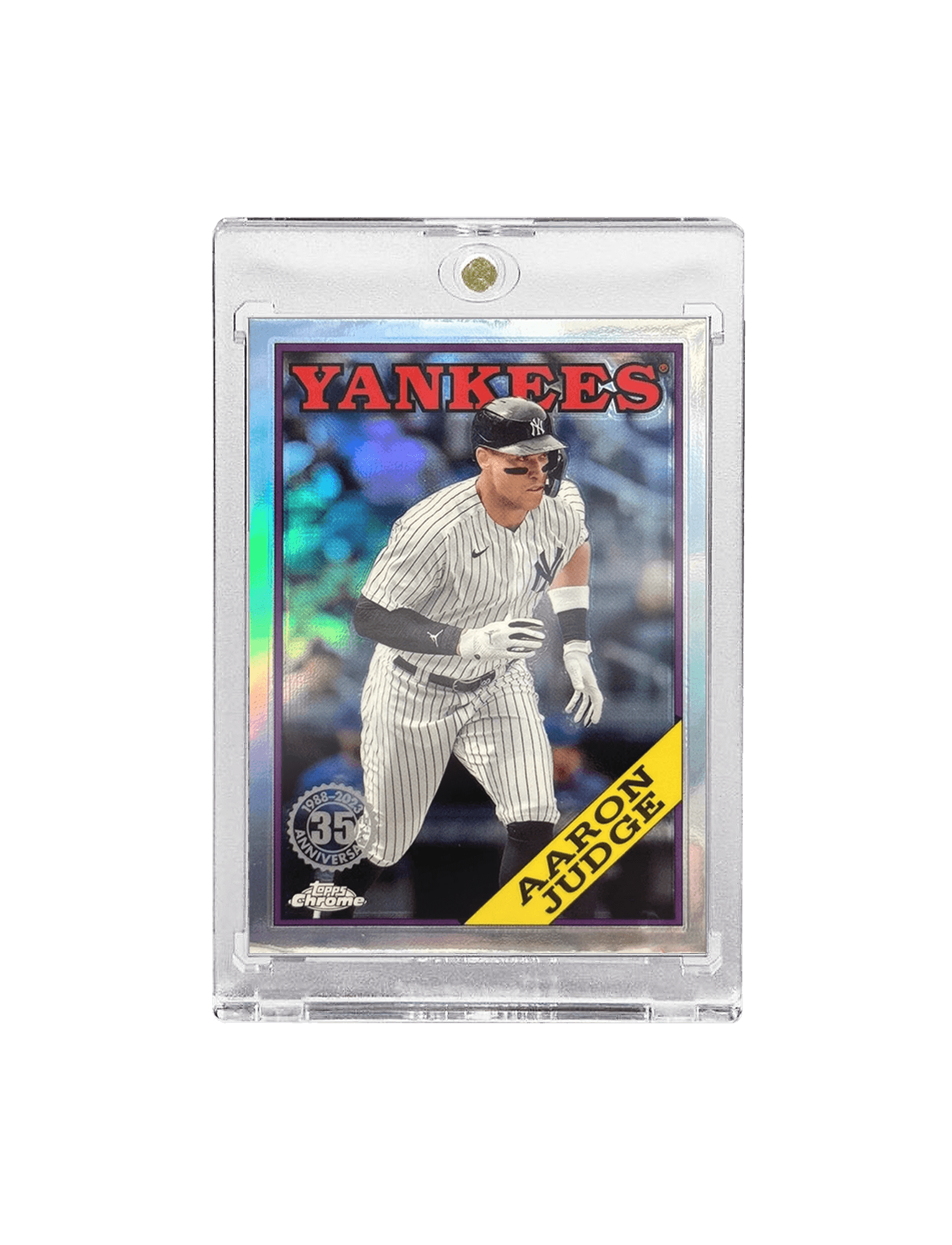 Aaron Judge New York Yankees Topps 23 MLB Chrome 35th Ann Refractor Card