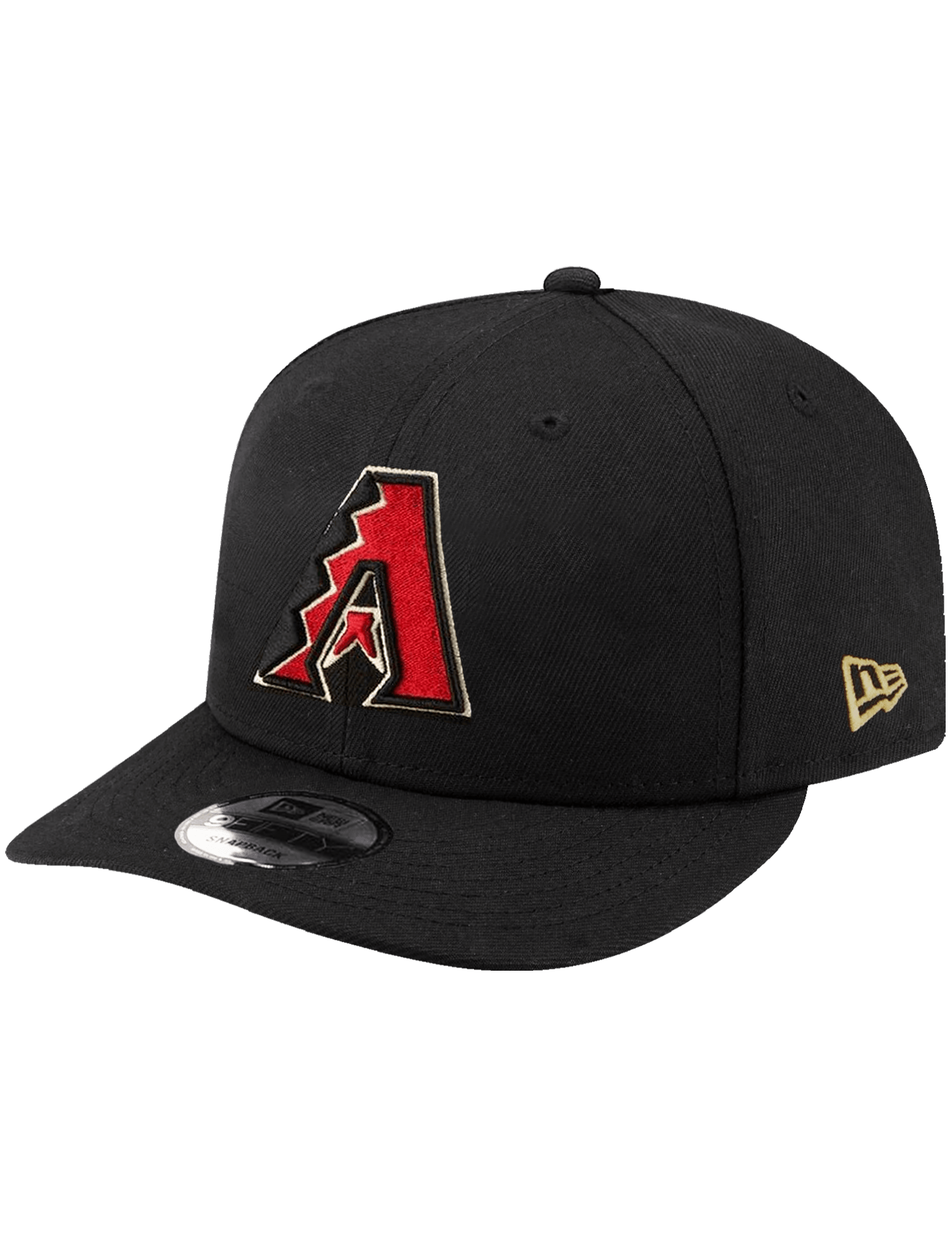 Arizona Diamondbacks New Era MLB Team 9FIFTY Pre-Curved Snapback Hat - Black