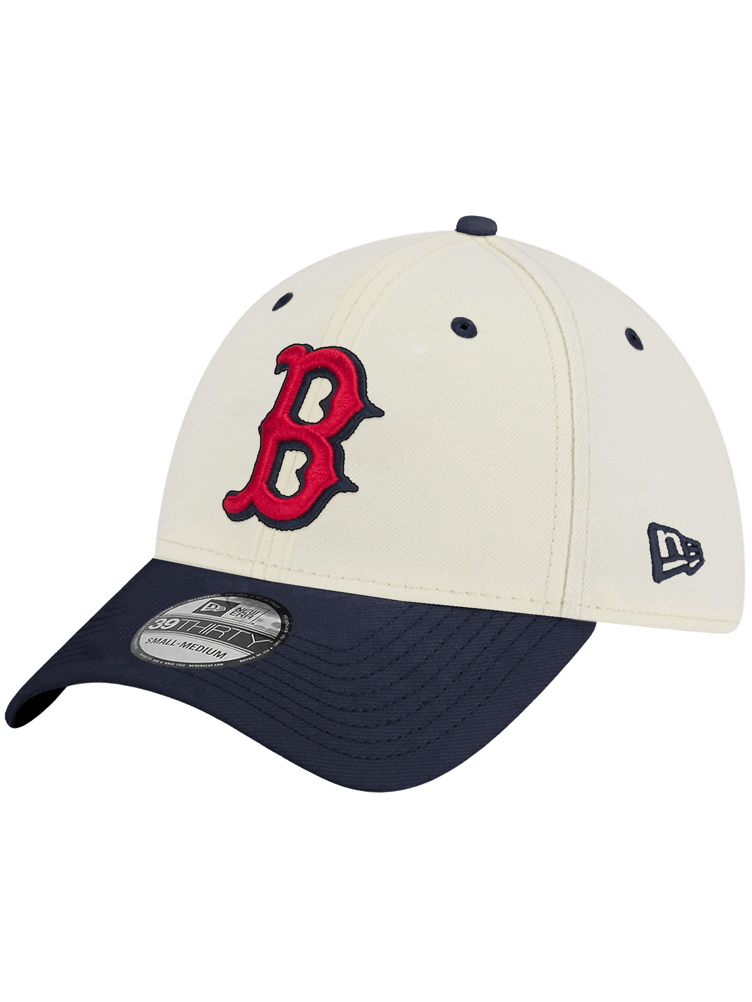 Boston Red Sox New Era MLB 2T Team 39THIRTY Stretch-Fit Hat - Chrome