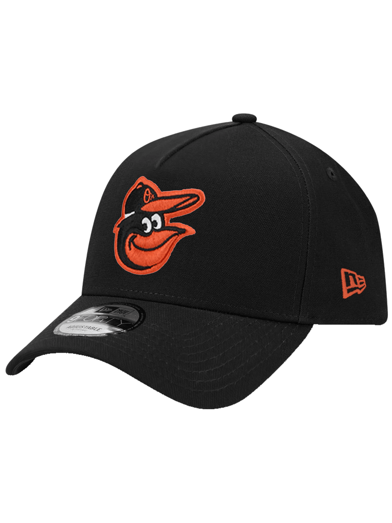 Baltimore Orioles New Era MLB Team 9FORTY A-Frame Snapback Hat - Black