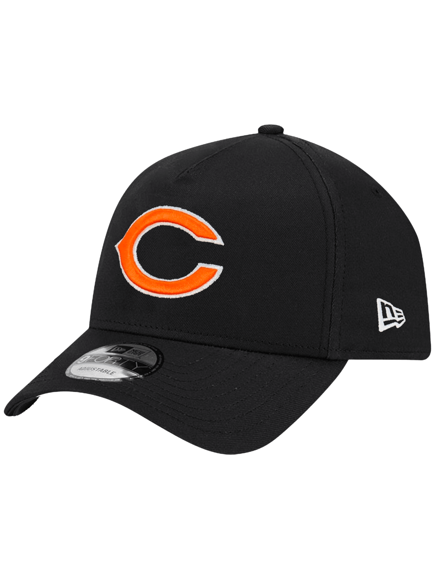 Chicago Bears New Era NFL Team 9FORTY A-Frame Snapback Hat - Black