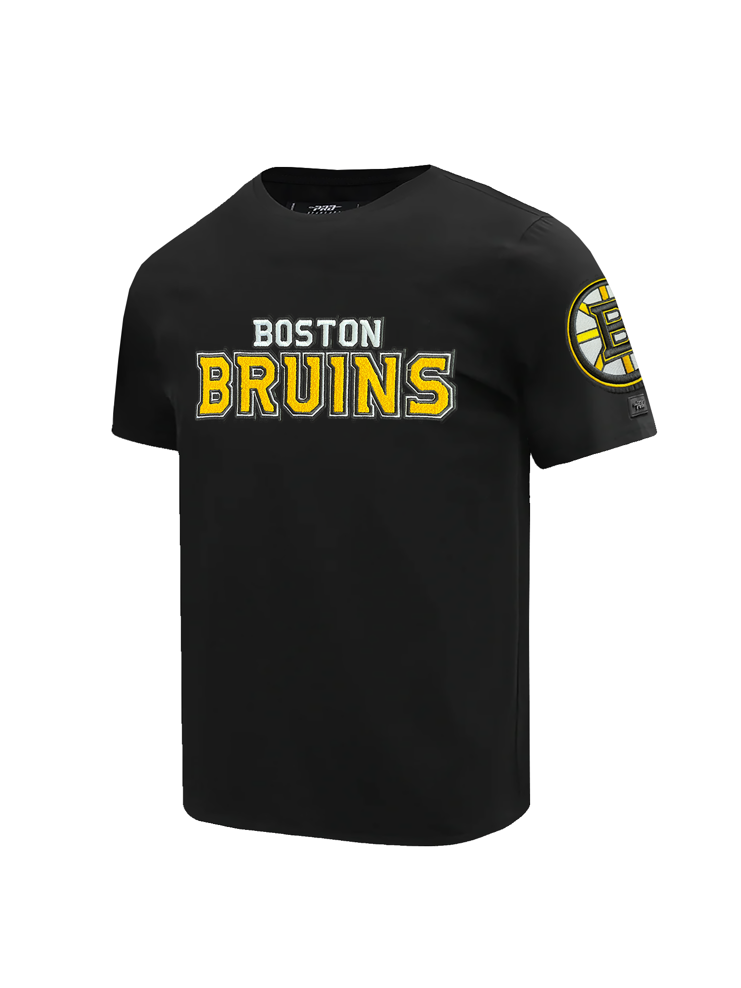 Boston Bruins Pro Standard NHL Classic Chenille T-Shirt - Black