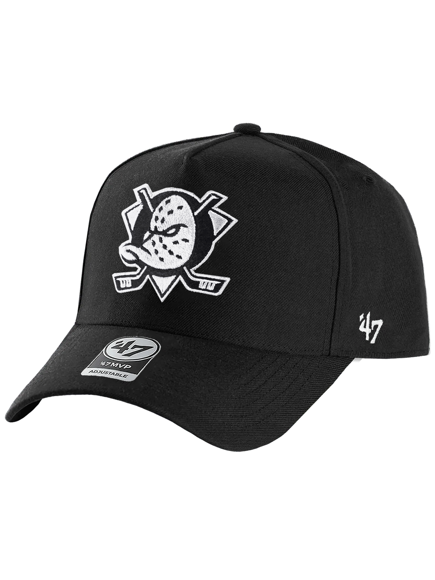 Anaheim Ducks '47 NHL Tonal MVP DT Snapback Hat - Black