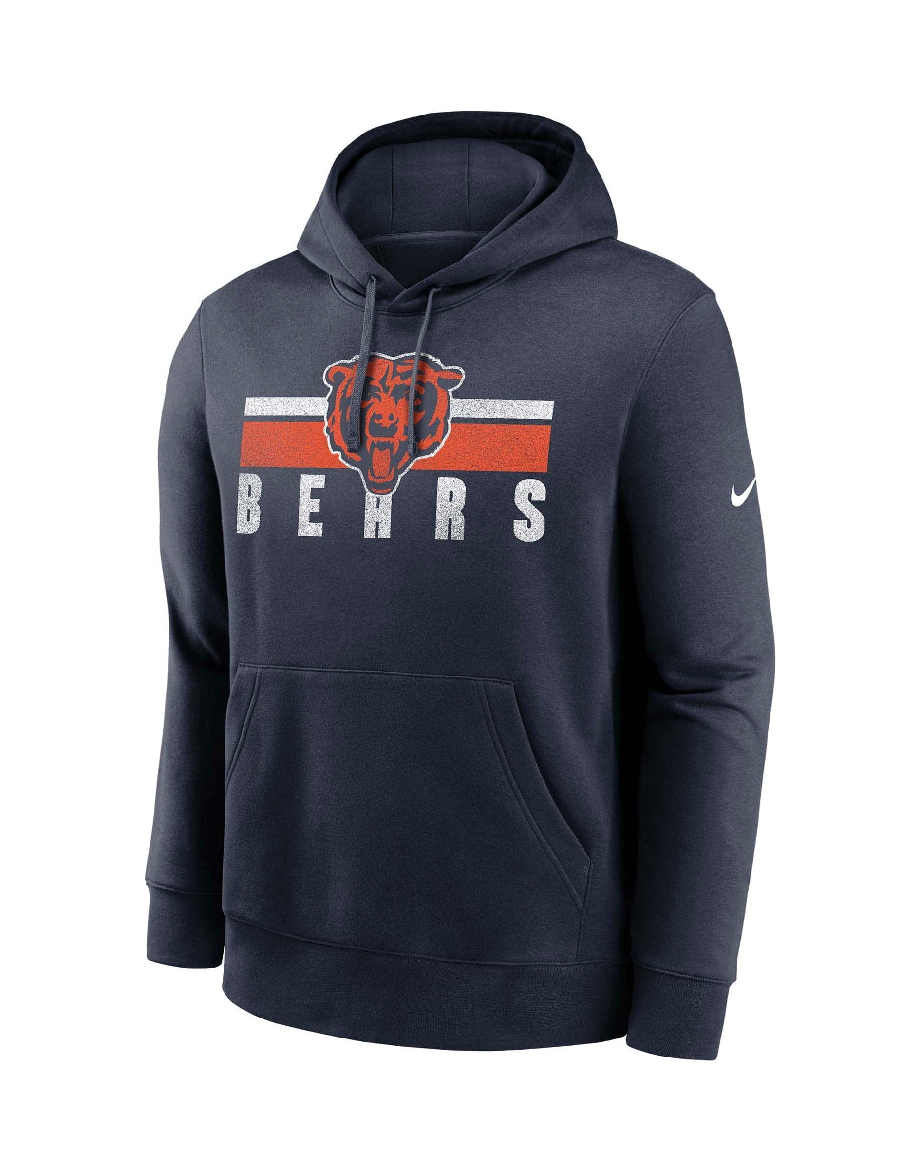 Chicago Bears Nike NFL Team Stripes Hoodie Jumper - Navy