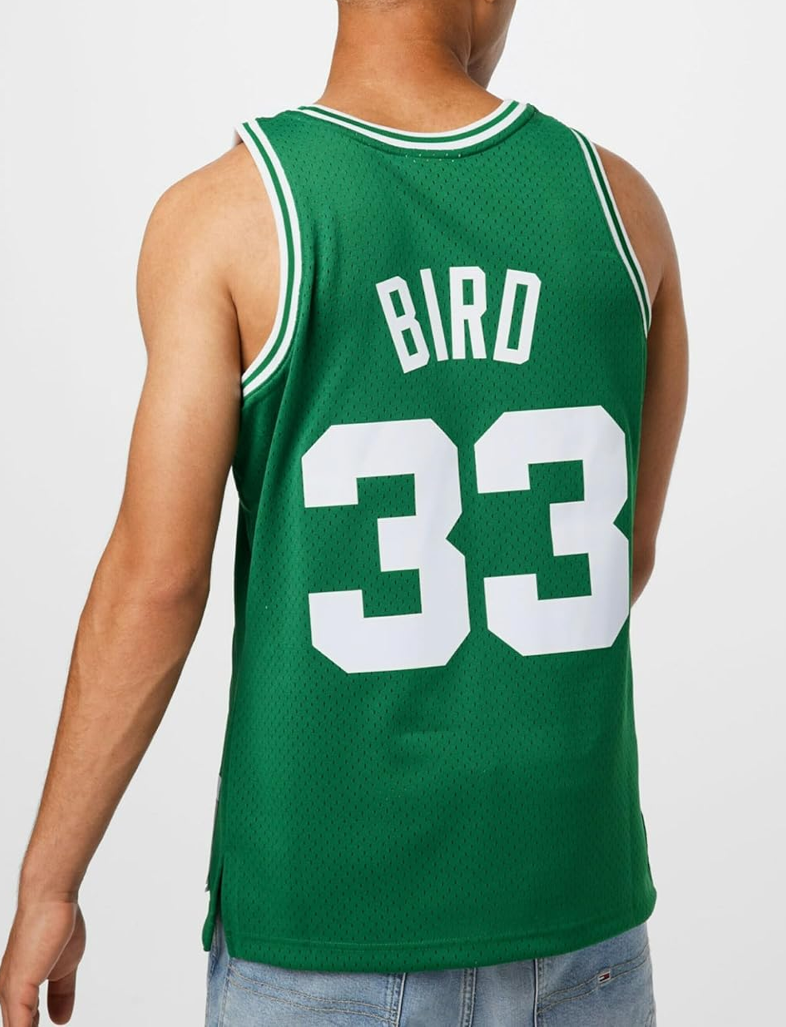 Larry Bird Boston Celtics Mitchell & Ness NBA 85-86 Swingman Jersey - Green