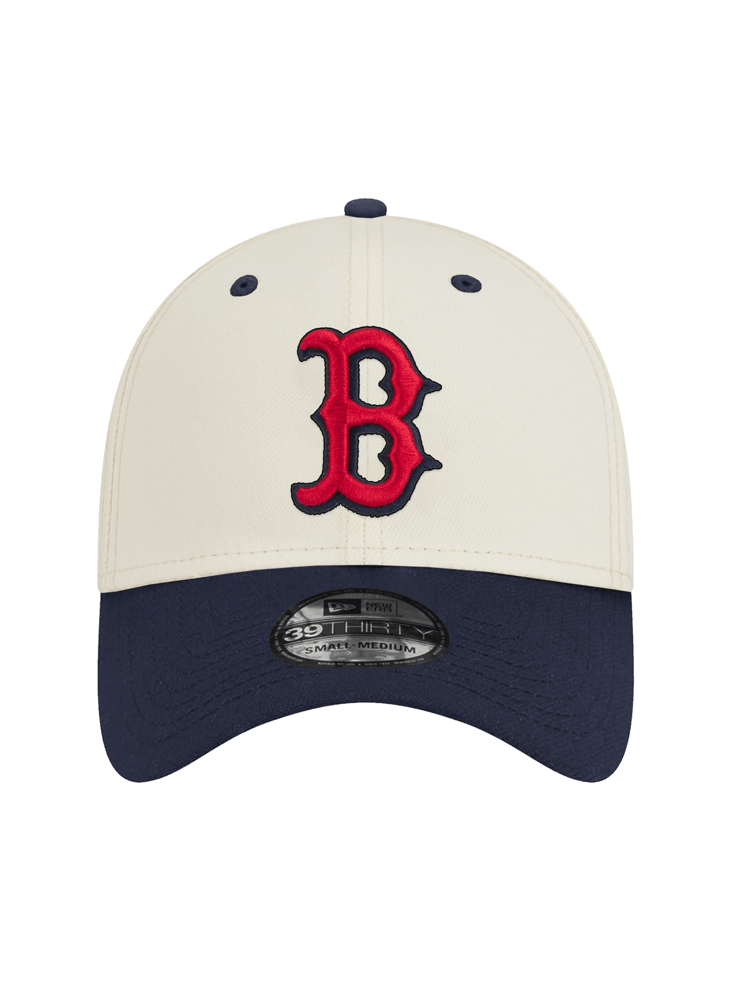 Boston Red Sox New Era MLB 2T Team 39THIRTY Stretch-Fit Hat - Chrome