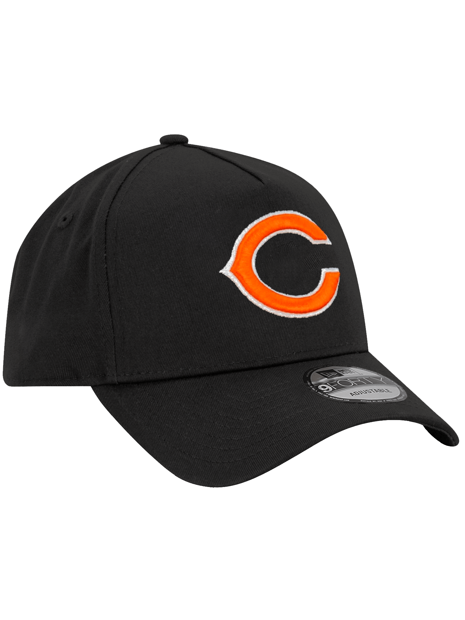 Chicago Bears New Era NFL Team 9FORTY A-Frame Snapback Hat - Black