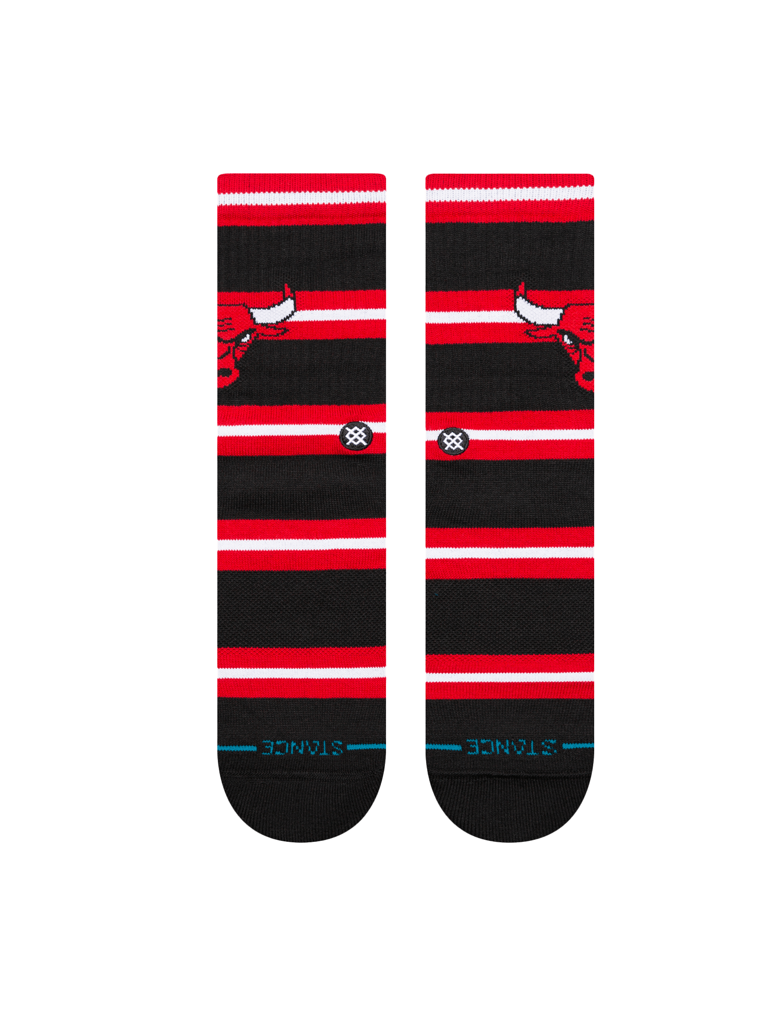 Chicago Bulls Stance NBA Team Prep Crew Socks