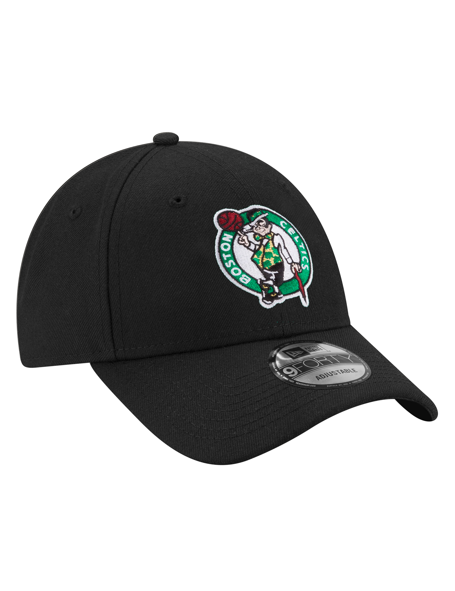 Youths Boston Celtics New Era NBA Team 9FORTY Hat - Black