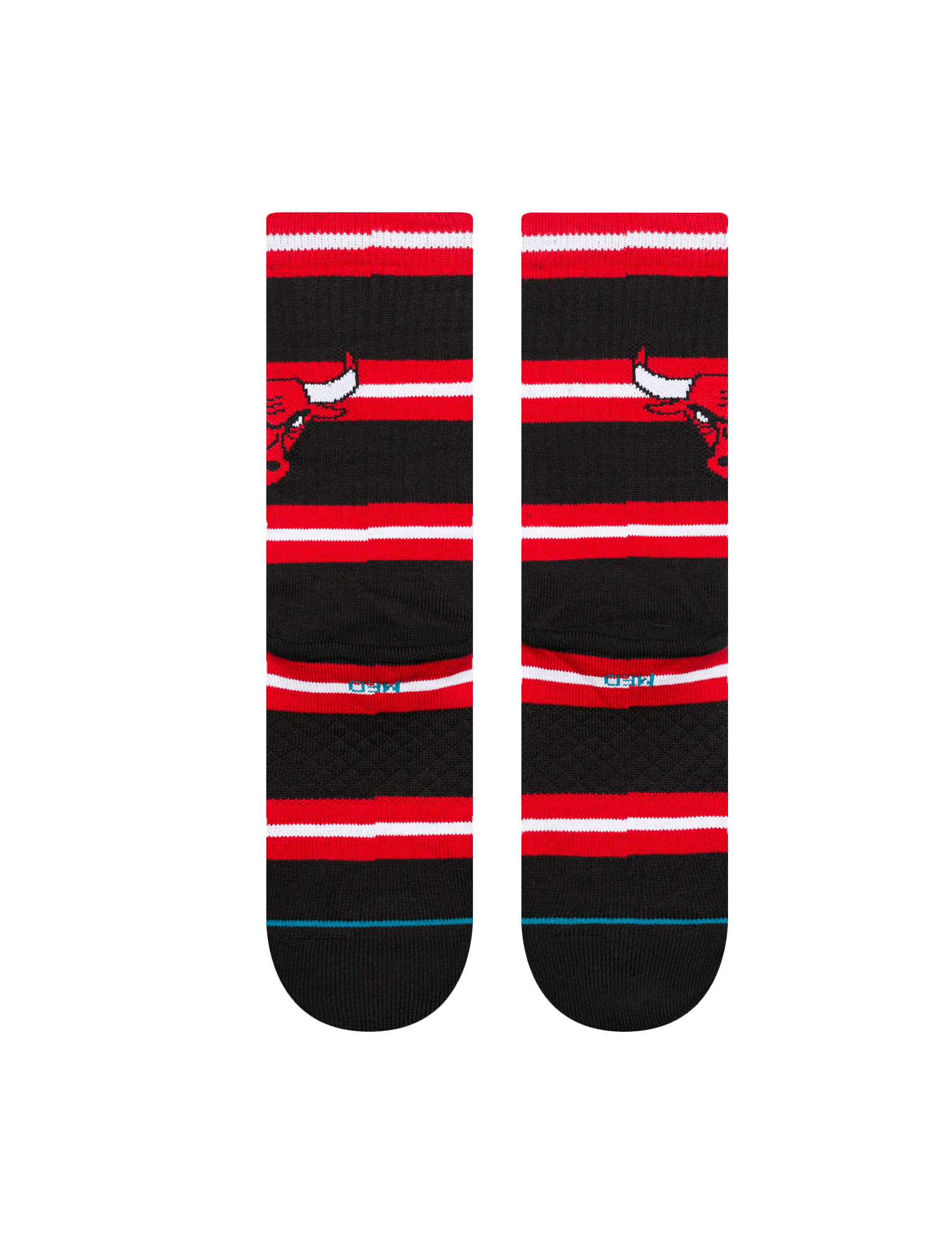 Chicago Bulls Stance NBA Team Prep Crew Socks