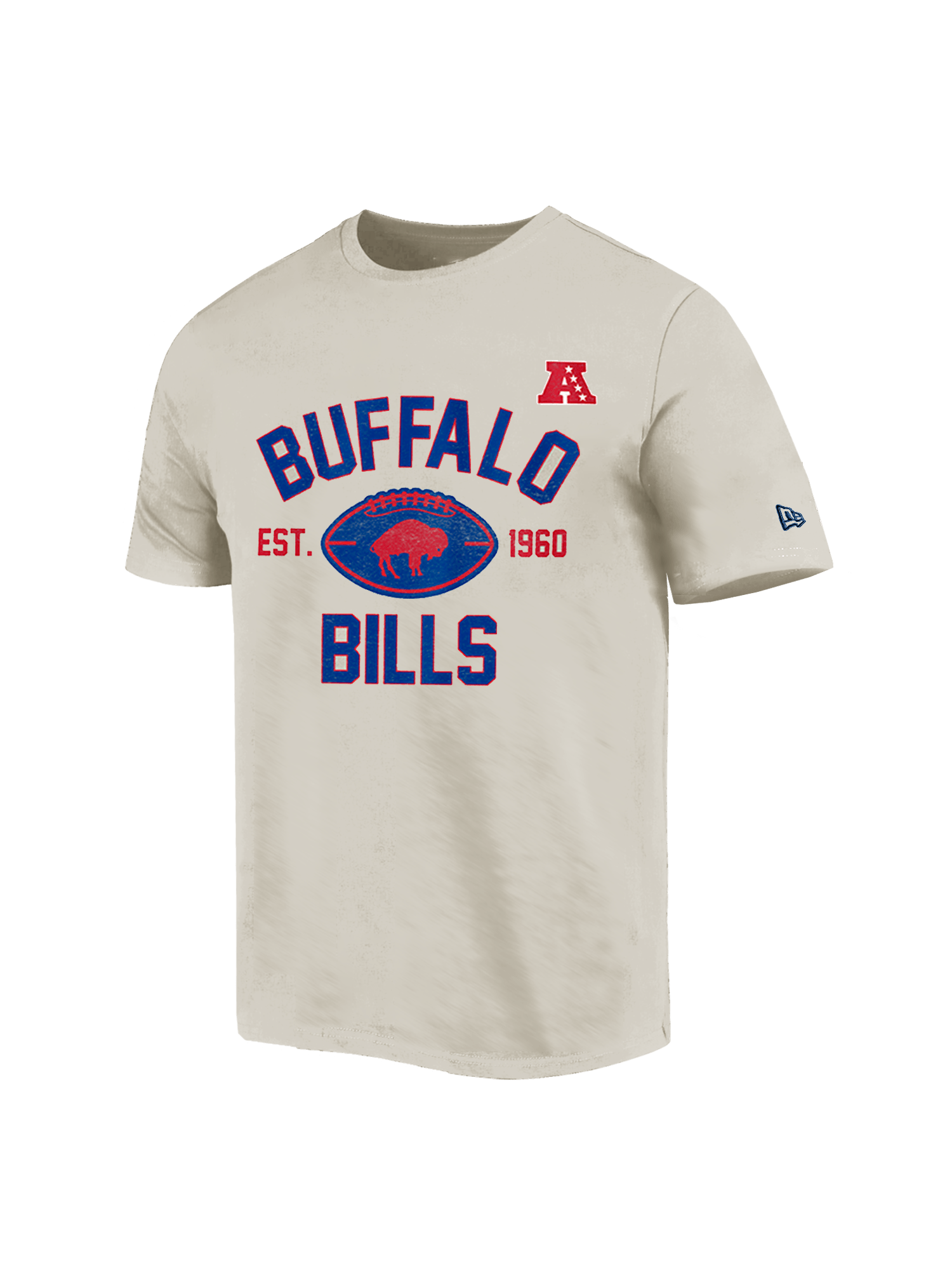 Buffalo Bills New Era NFL 24 Sideline Historic T-Shirt - Stone