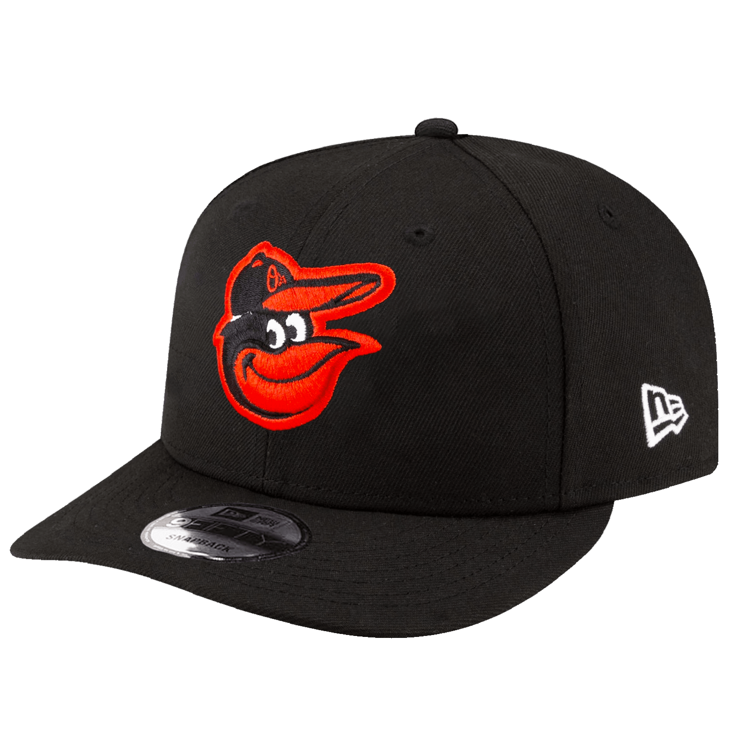 Baltimore Orioles New Era MLB Team 9FIFTY Pre-Curved Snapback Hat - Black