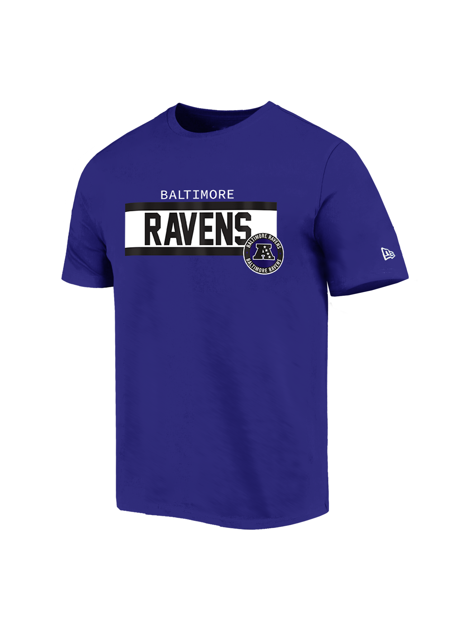 Baltimore Ravens New Era NFL 24 Sideline T-Shirt - Purple