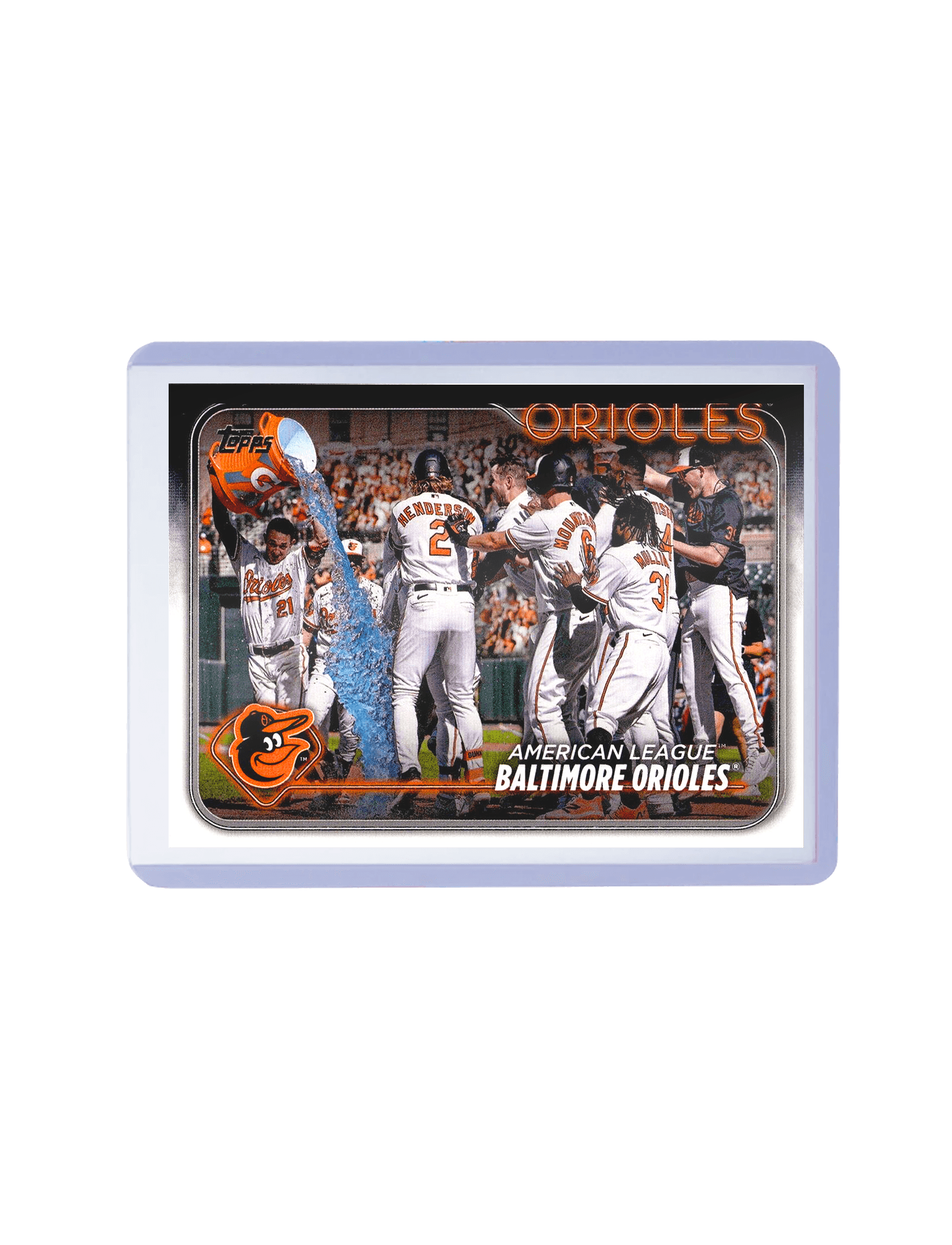 Baltimore Orioles Topps MLB Series 1 24 Team Card