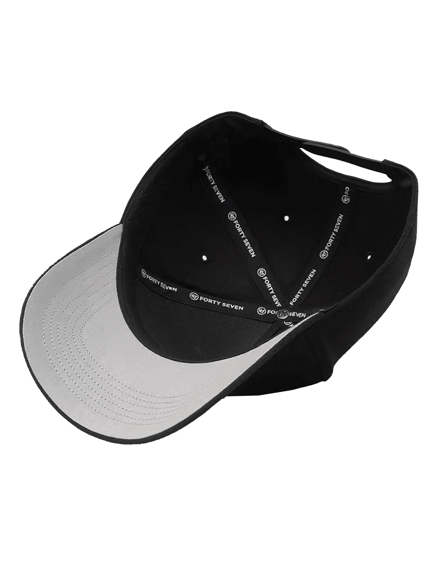 San Diego Padres '47 MLB Monochrome MVP DT Snapback Hat - Black